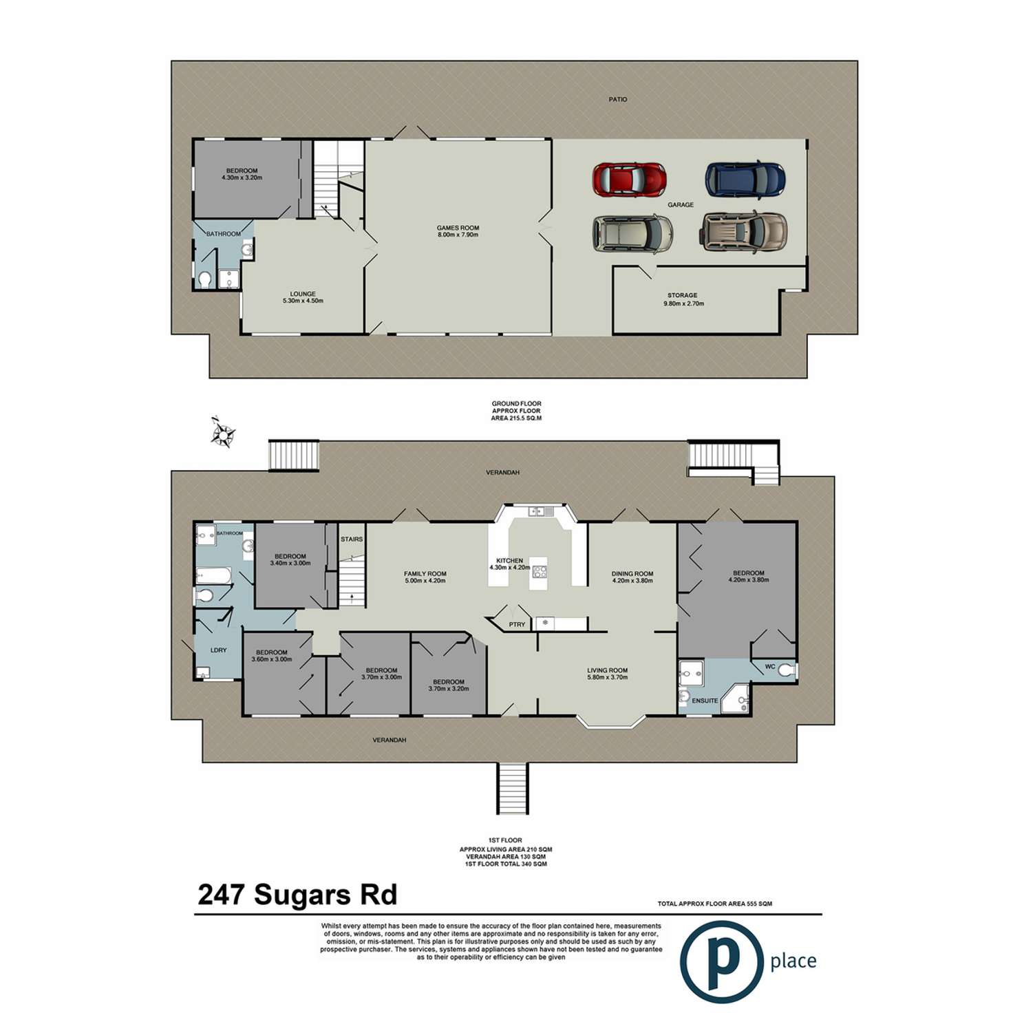 Floorplan of Homely house listing, 247 Sugars Road, Anstead QLD 4070