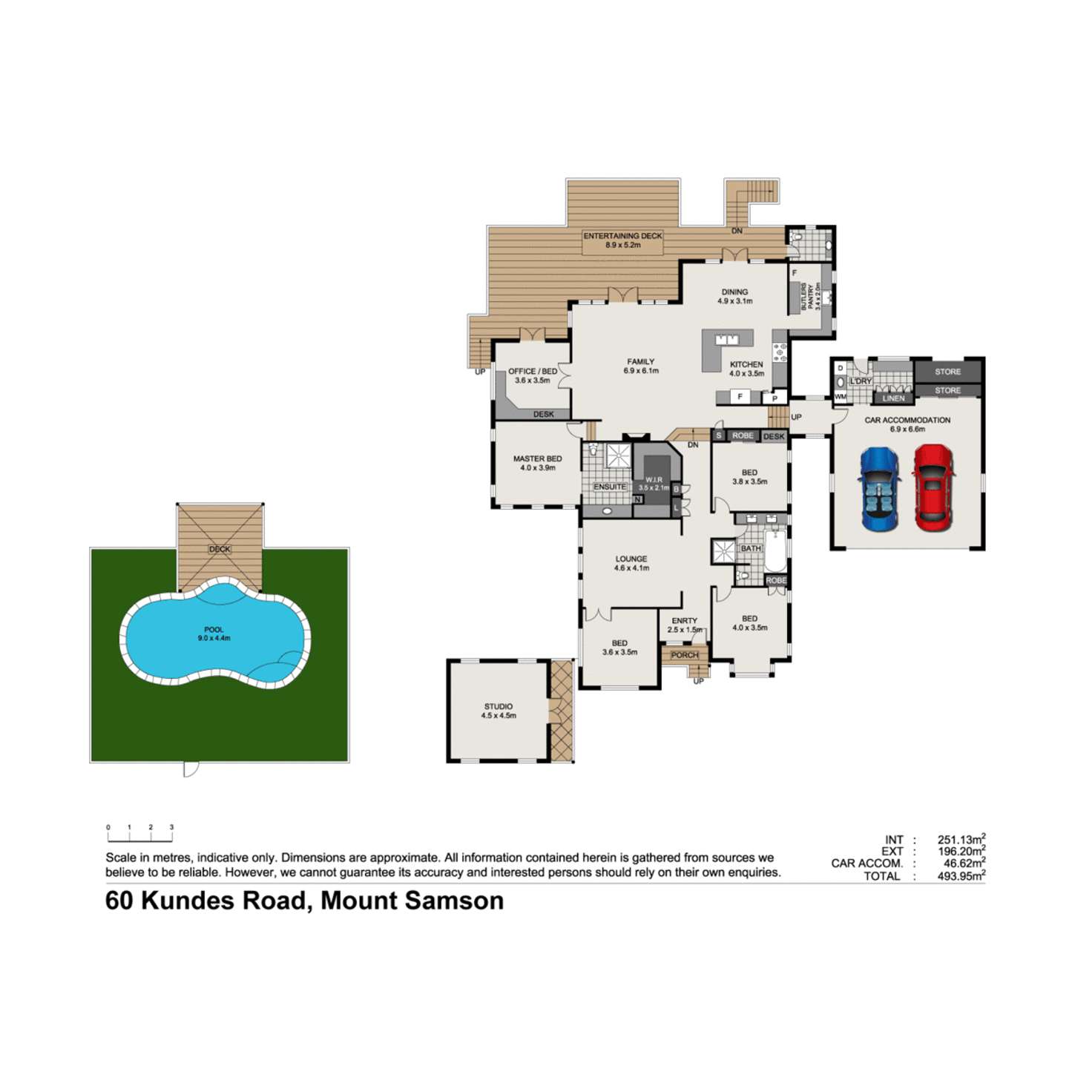 Floorplan of Homely house listing, 60 Kundes Road, Mount Samson QLD 4520