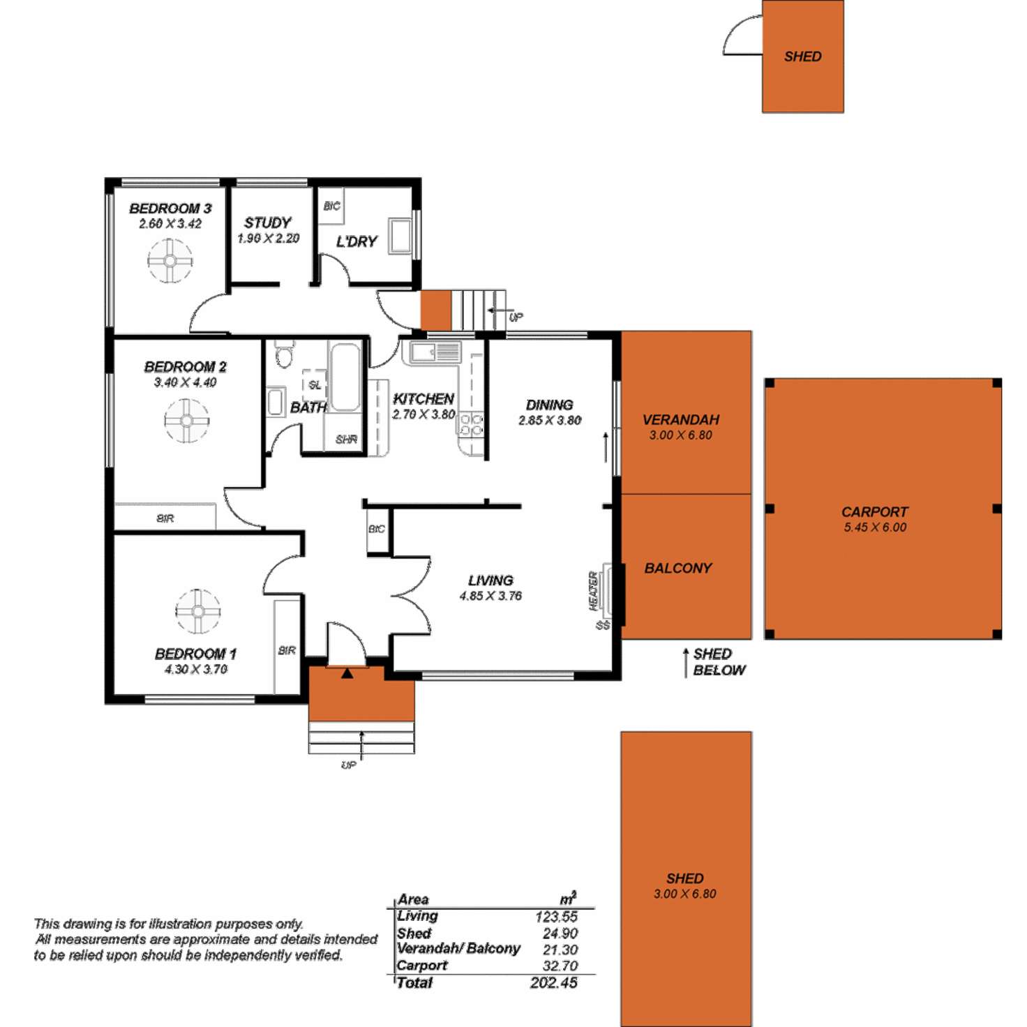 Floorplan of Homely house listing, 27 Red Road, Blackwood SA 5051