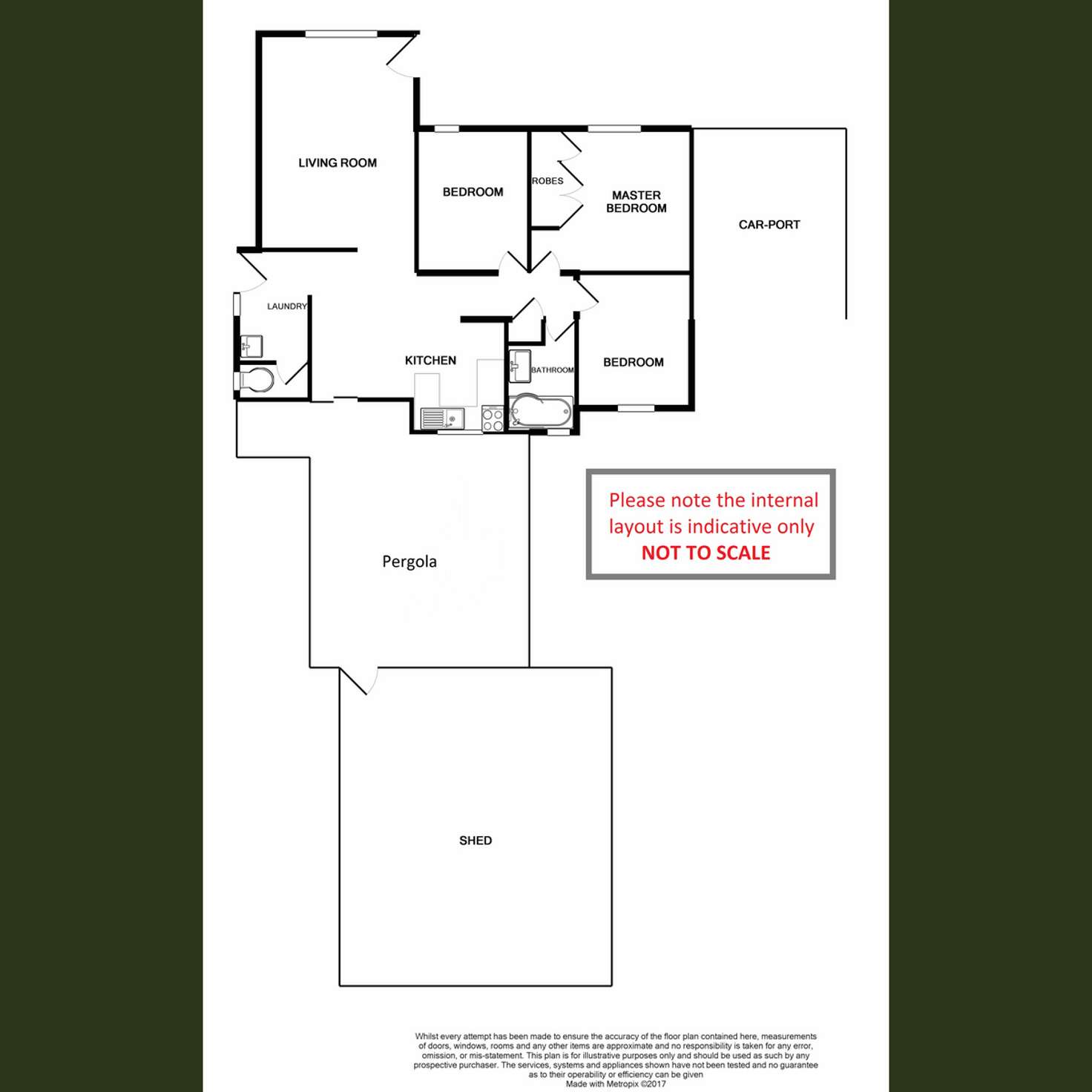 Floorplan of Homely house listing, 21 Ritson Way, Parkwood WA 6147