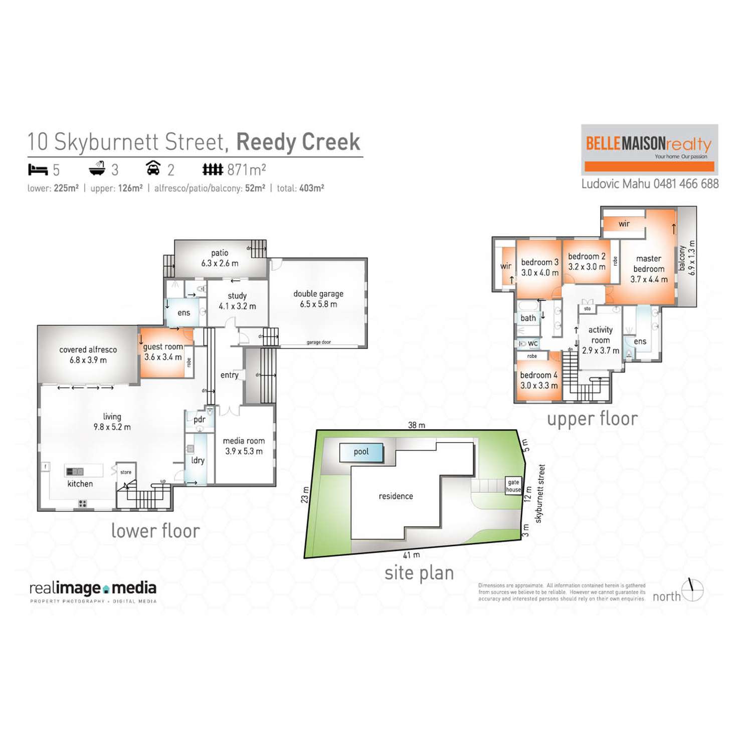 Floorplan of Homely house listing, 10 Skyburnett Street, Reedy Creek QLD 4227
