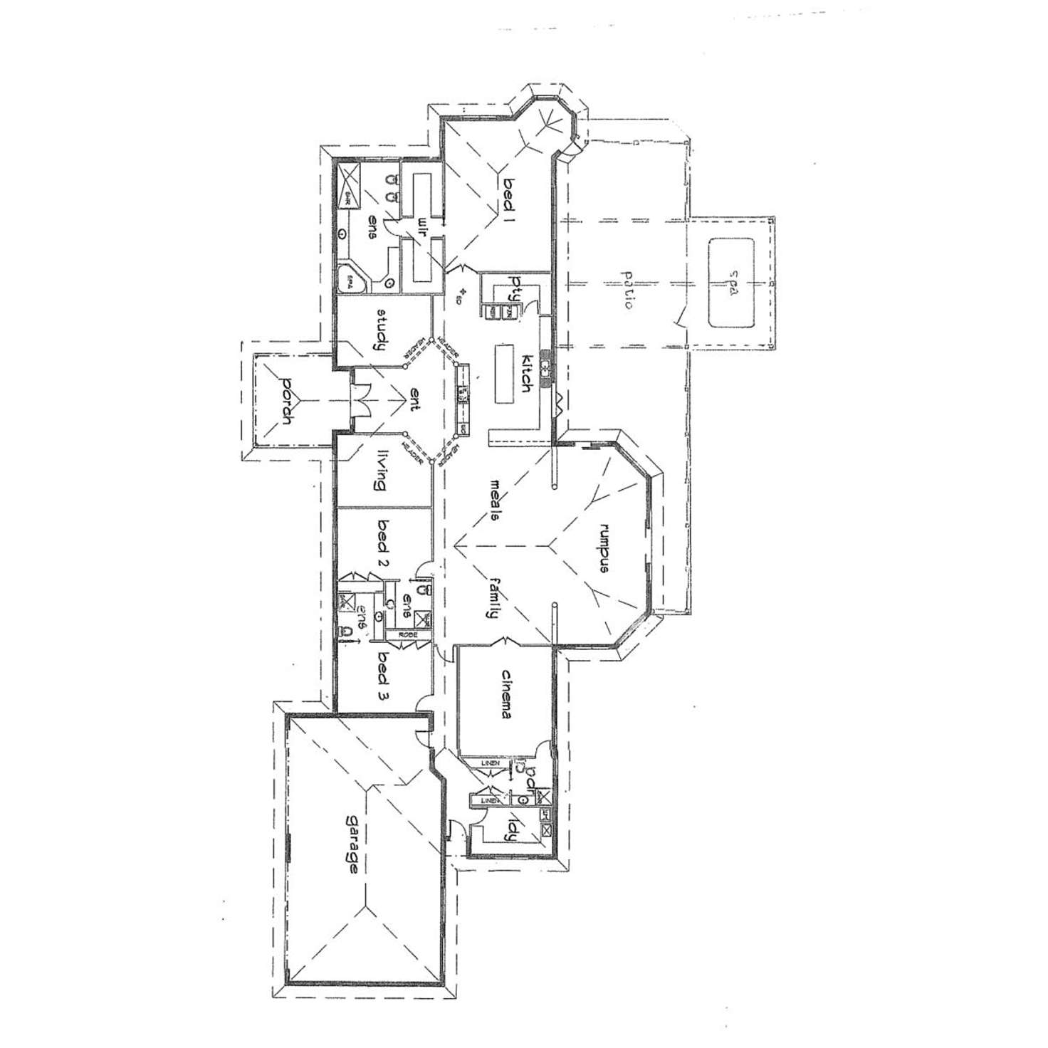 Floorplan of Homely acreageSemiRural listing, 1 Heritage Way, Bittern VIC 3918