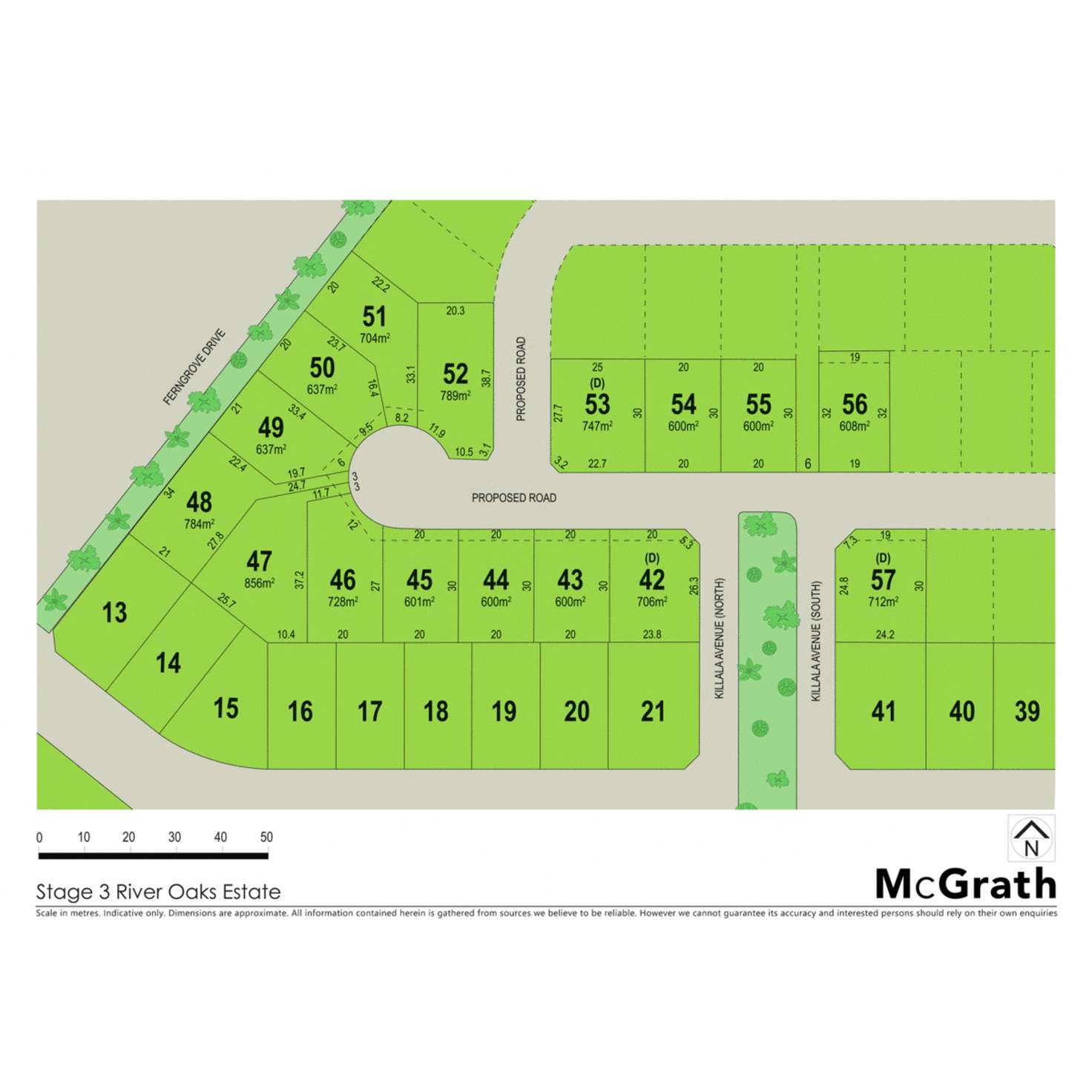 Floorplan of Homely residentialLand listing, LOT 48 River Oaks Estate, Ballina NSW 2478