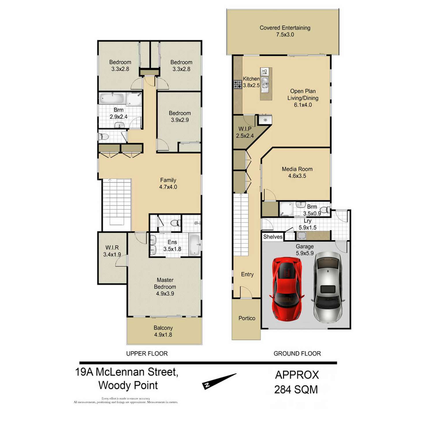 Floorplan of Homely house listing, 19A McLennan Street, Woody Point QLD 4019