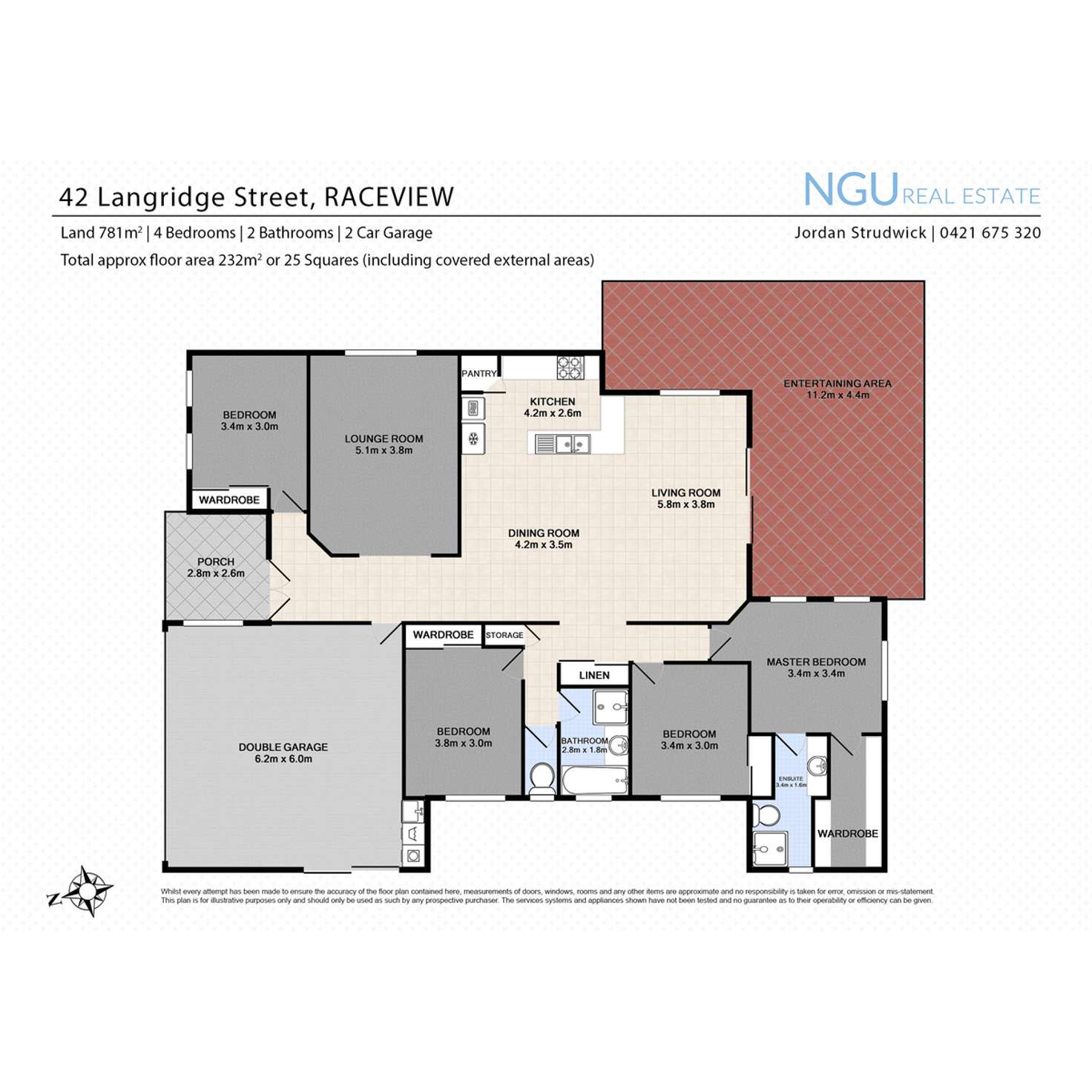 Floorplan of Homely house listing, 42 Langridge Street, Raceview QLD 4305
