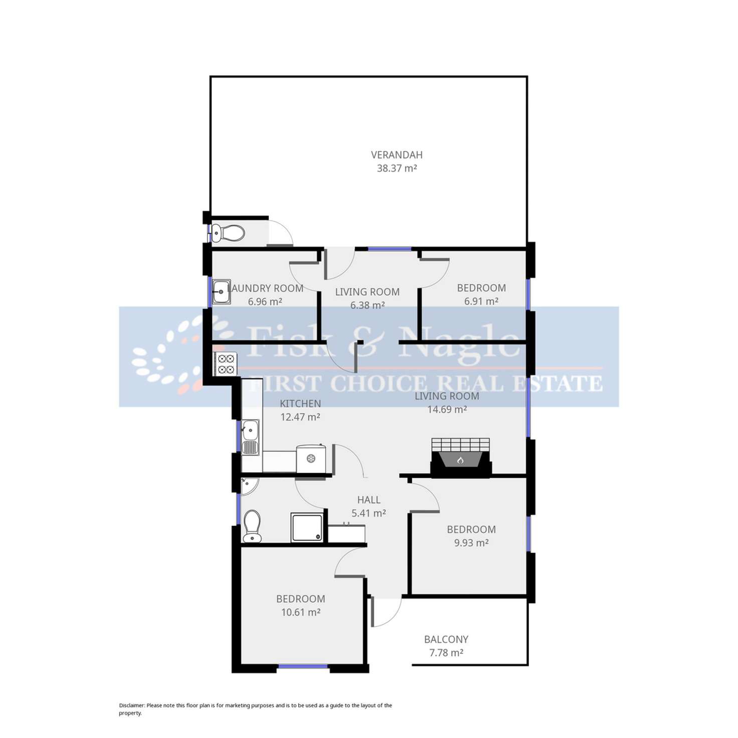 Floorplan of Homely house listing, 73 Bega Street, Bega NSW 2550