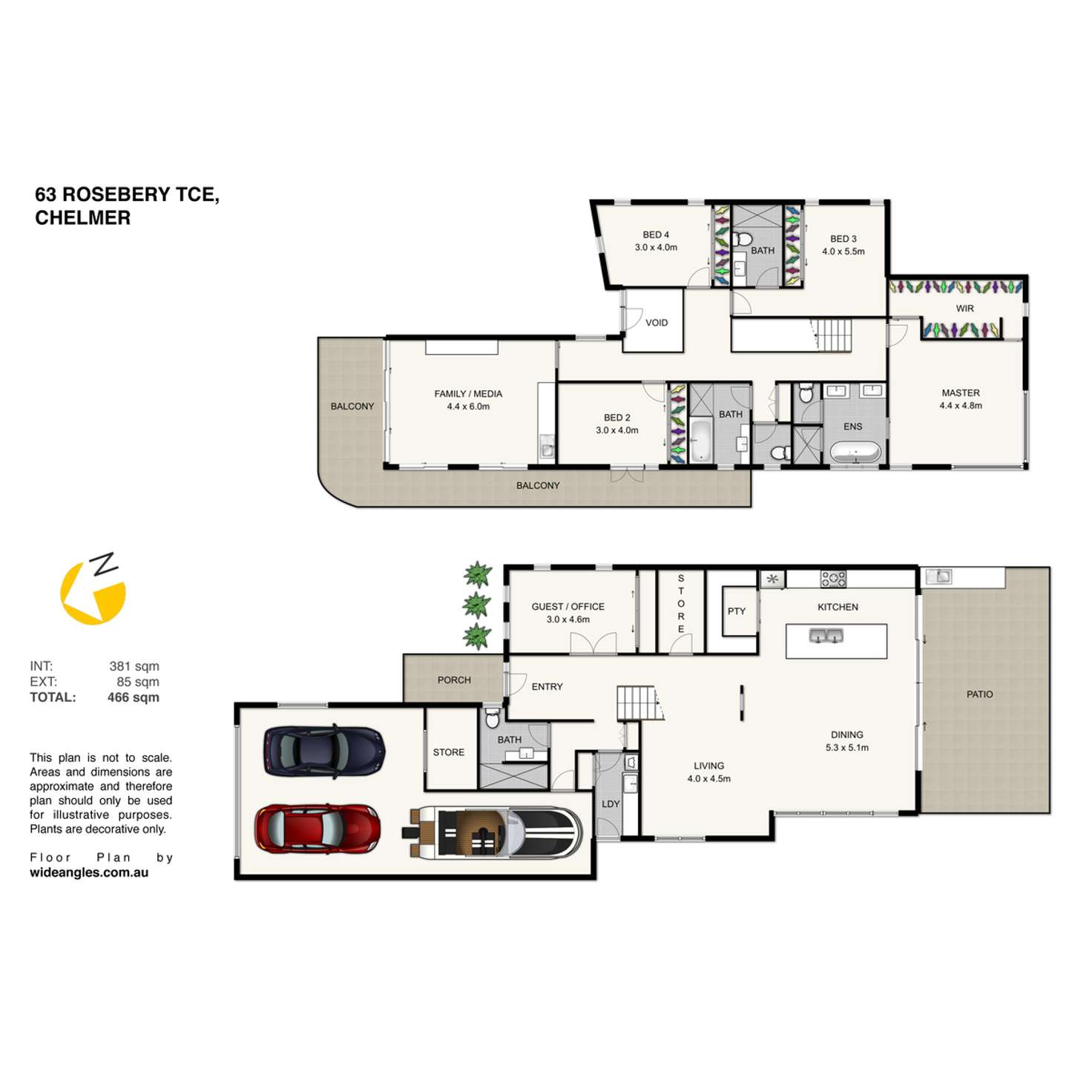 Floorplan of Homely house listing, 63 Rosebery Terrace, Chelmer QLD 4068