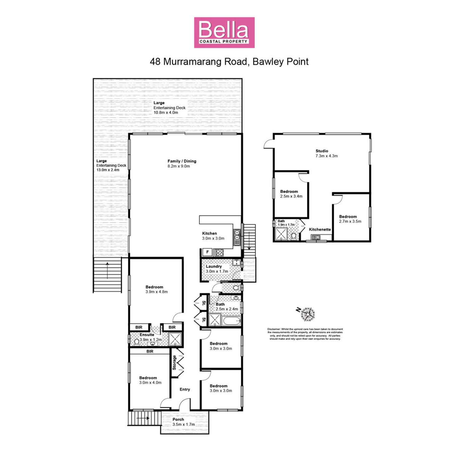 Floorplan of Homely house listing, 48 Murramarang Road, Bawley Point NSW 2539