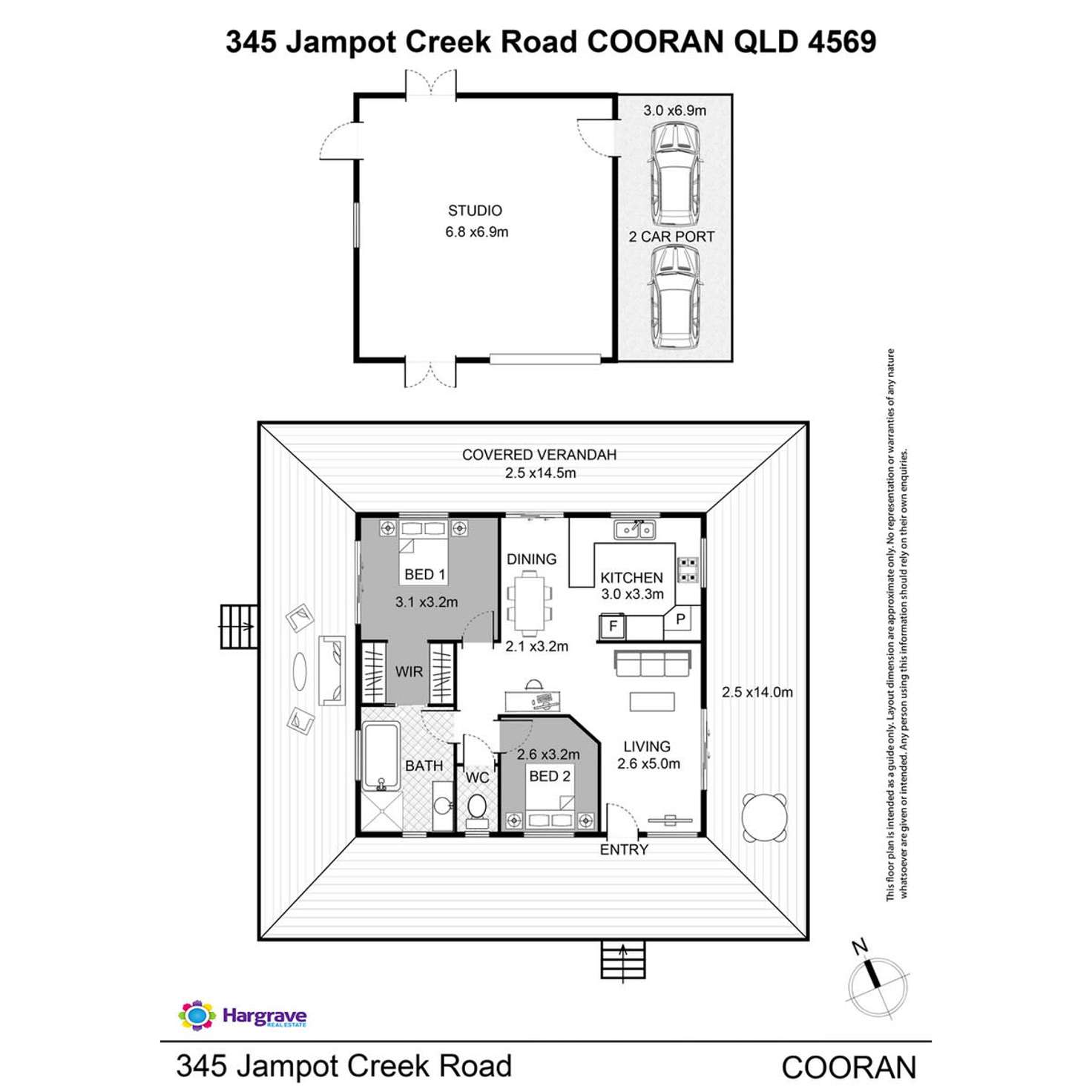 Floorplan of Homely house listing, 345 Jampot Creek Road, Cooran QLD 4569