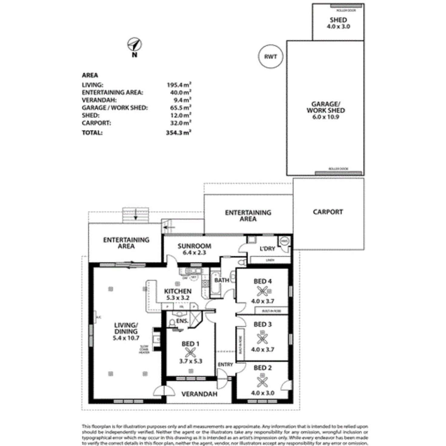 Floorplan of Homely house listing, 27 Albert Street, Gumeracha SA 5233