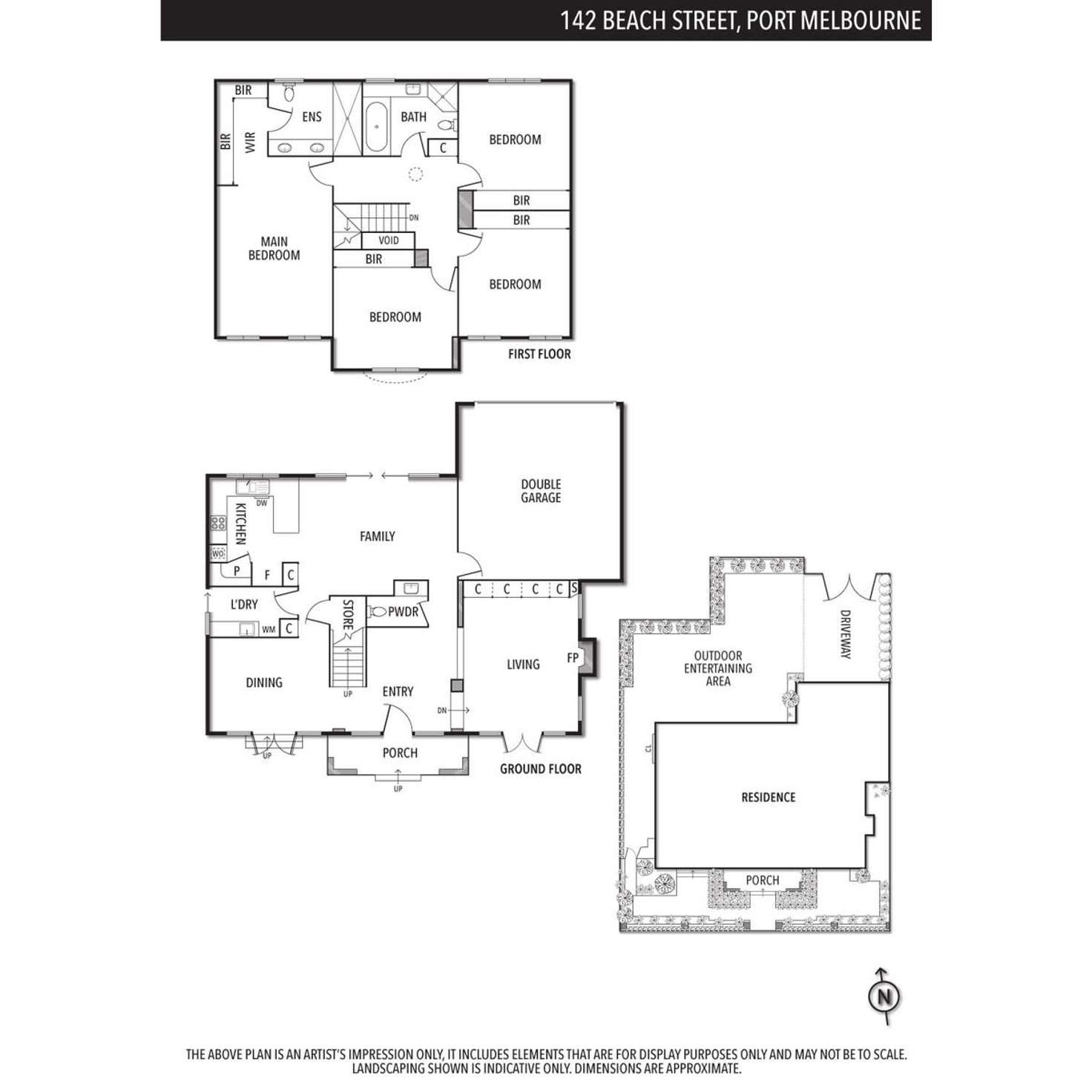 Floorplan of Homely house listing, 142 Beach Street, Port Melbourne VIC 3207