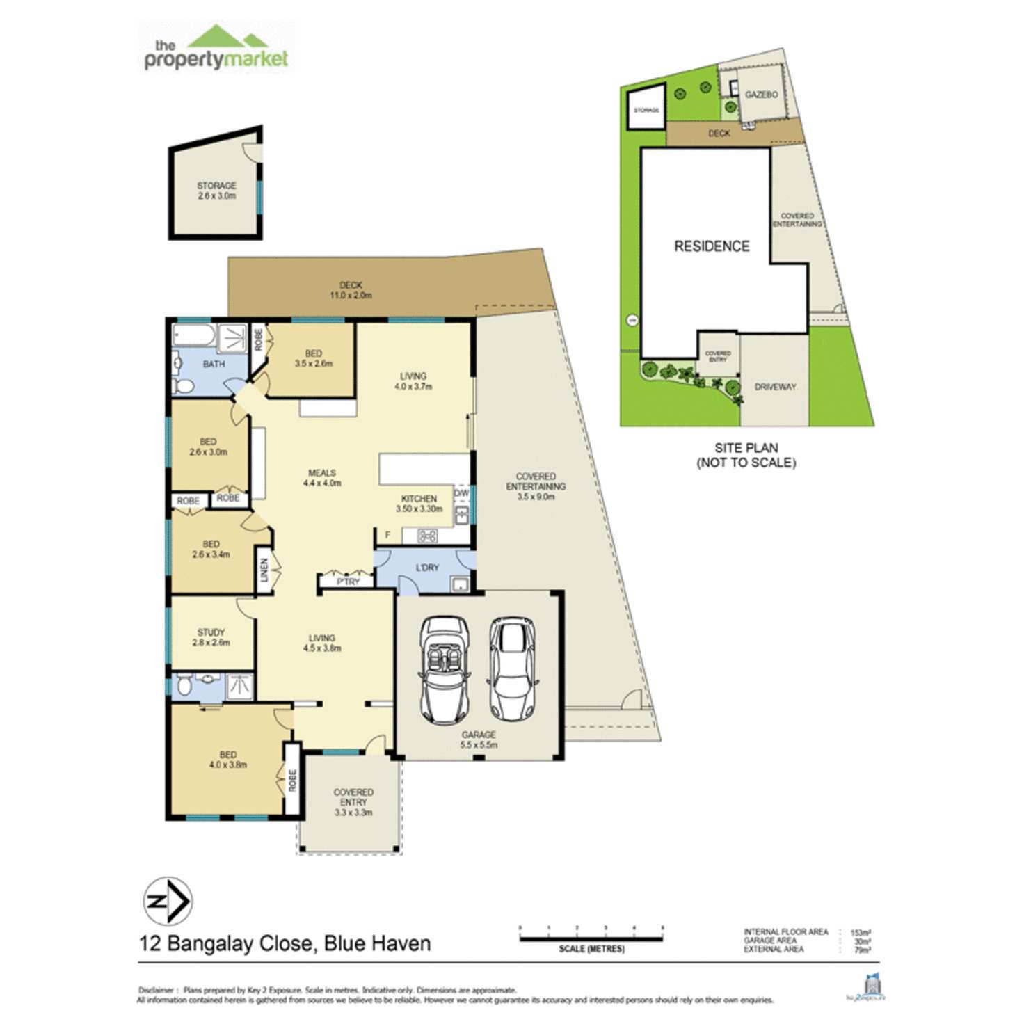 Floorplan of Homely house listing, 12 Bangalay Close, Blue Haven NSW 2262