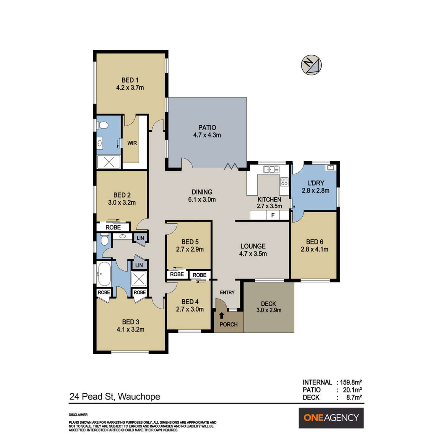 Floorplan of Homely house listing, 24 Pead Street, Wauchope NSW 2446