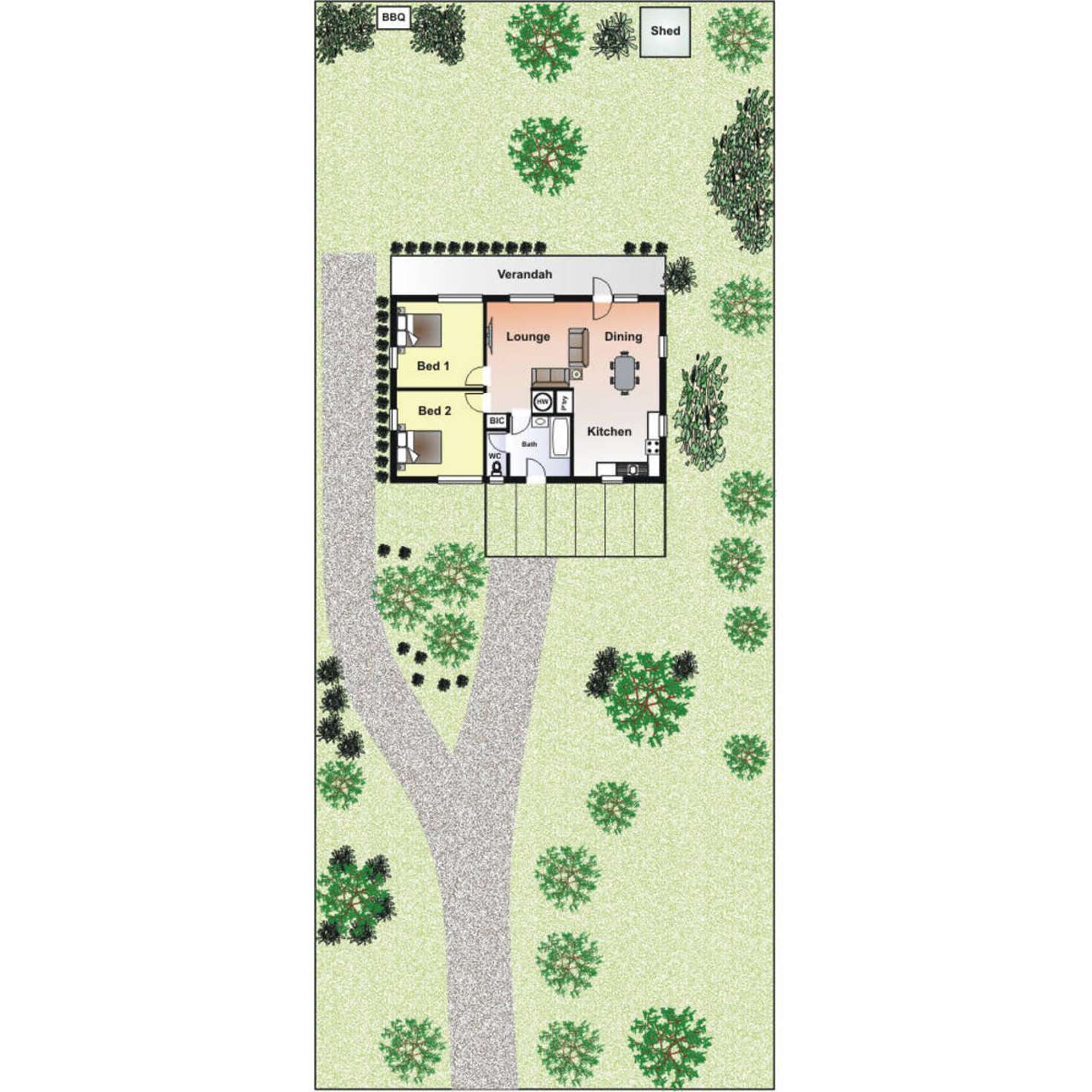 Floorplan of Homely house listing, 17 Renown Road, Balnarring VIC 3926