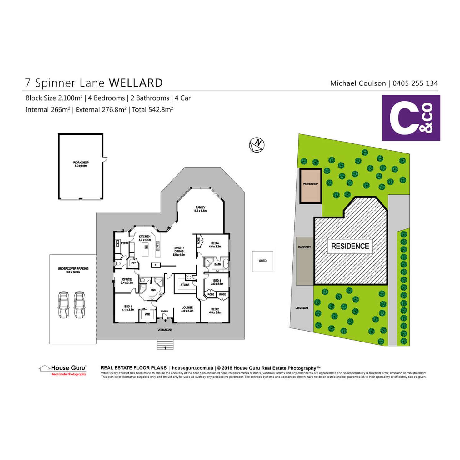 Floorplan of Homely house listing, 7 Spinner Lane, Wellard WA 6170