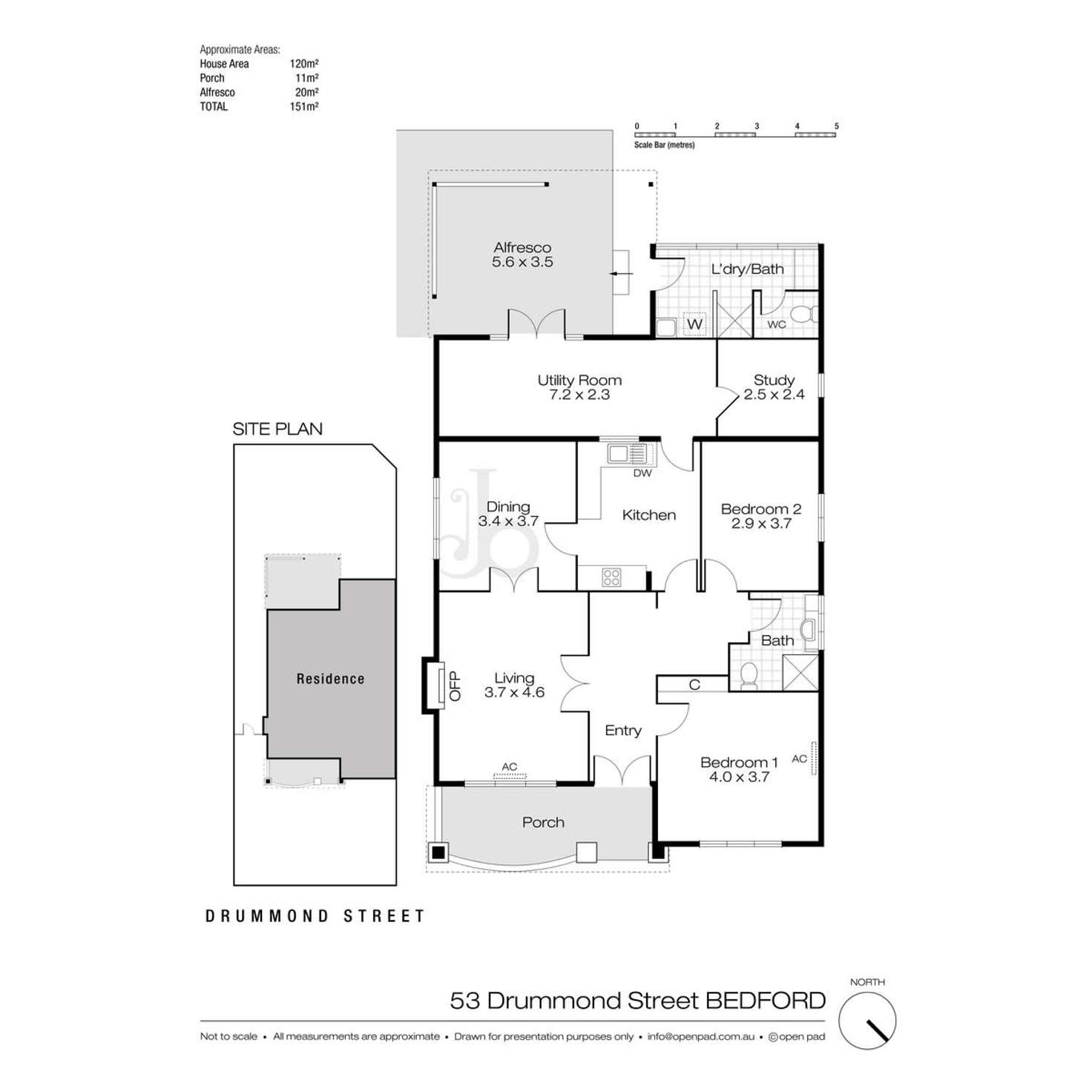 Floorplan of Homely house listing, 53 Drummond Street, Bedford WA 6052