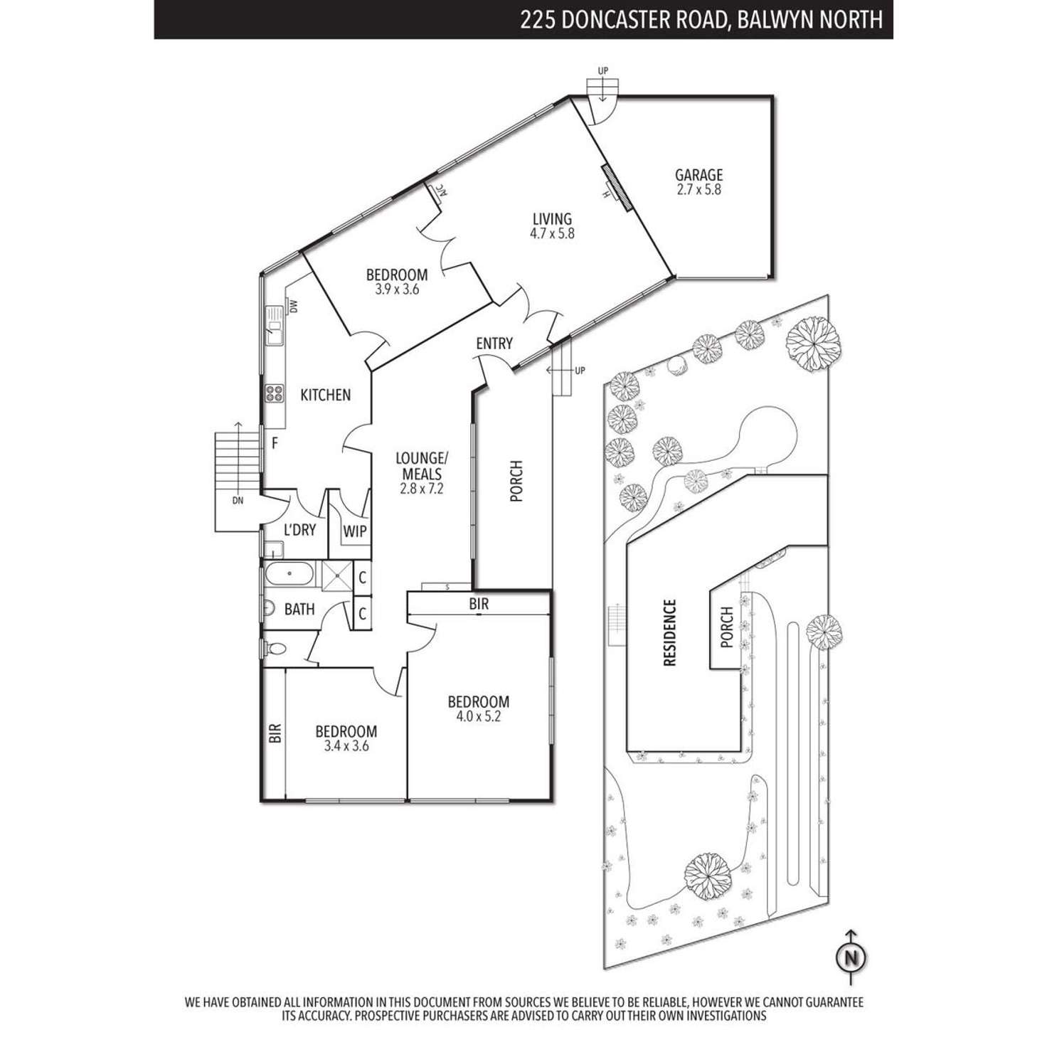 Floorplan of Homely house listing, 225 Doncaster Road, Balwyn North VIC 3104