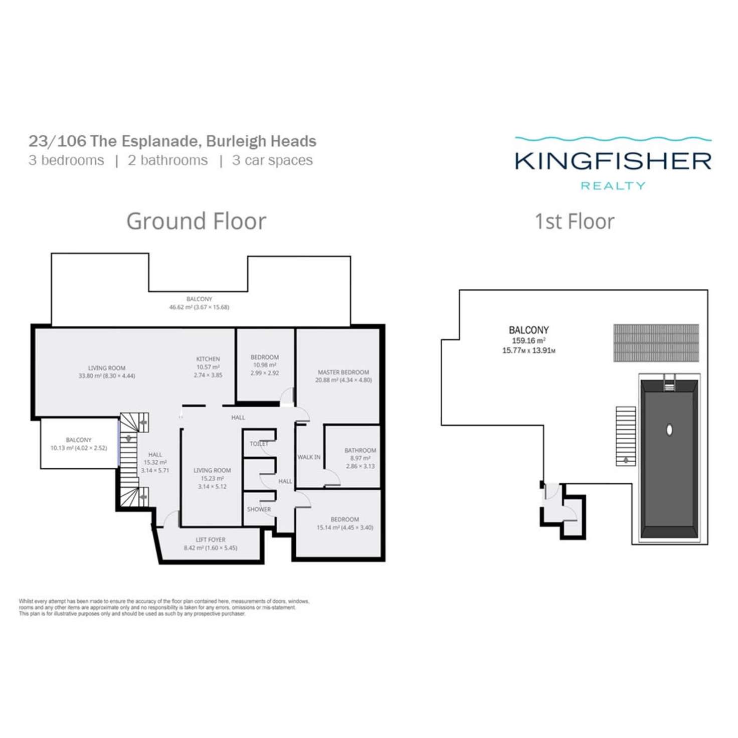 Floorplan of Homely apartment listing, 23/106 The Esplanade, Burleigh Heads QLD 4220
