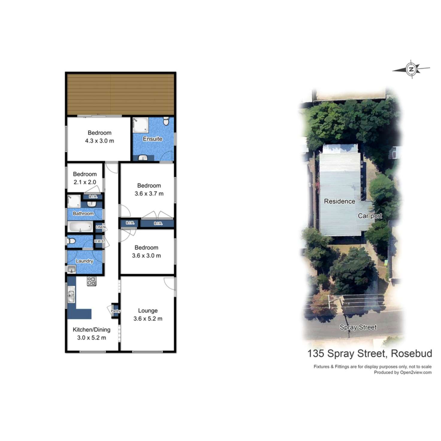 Floorplan of Homely house listing, 135 Spray Street, Rosebud VIC 3939