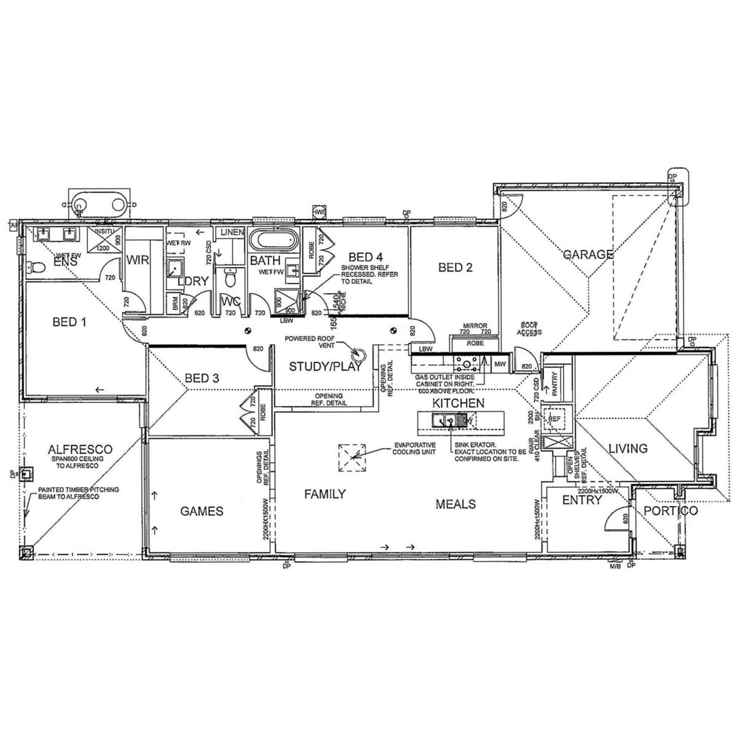 Floorplan of Homely house listing, 7 Whitten Avenue, Boorooma NSW 2650