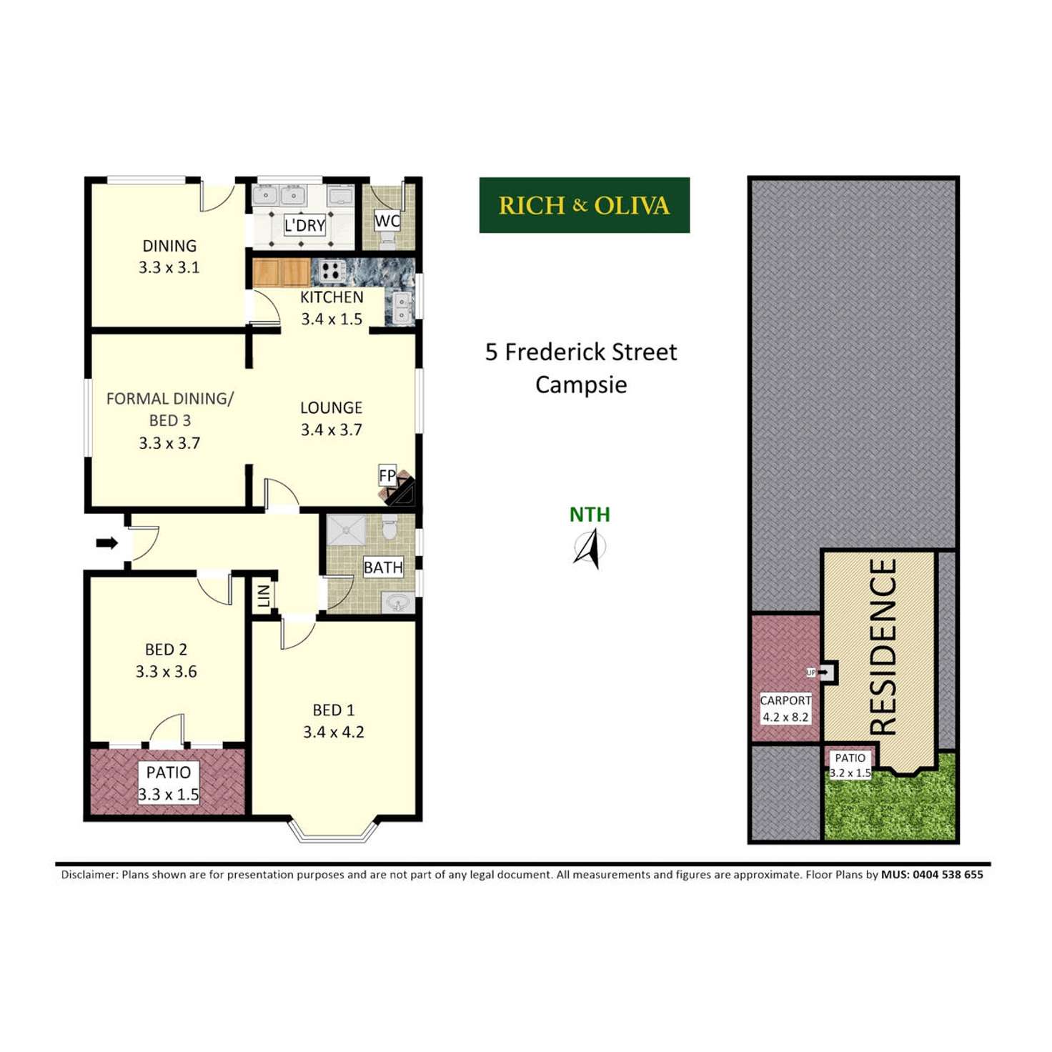 Floorplan of Homely house listing, 5 Frederick Street, Campsie NSW 2194