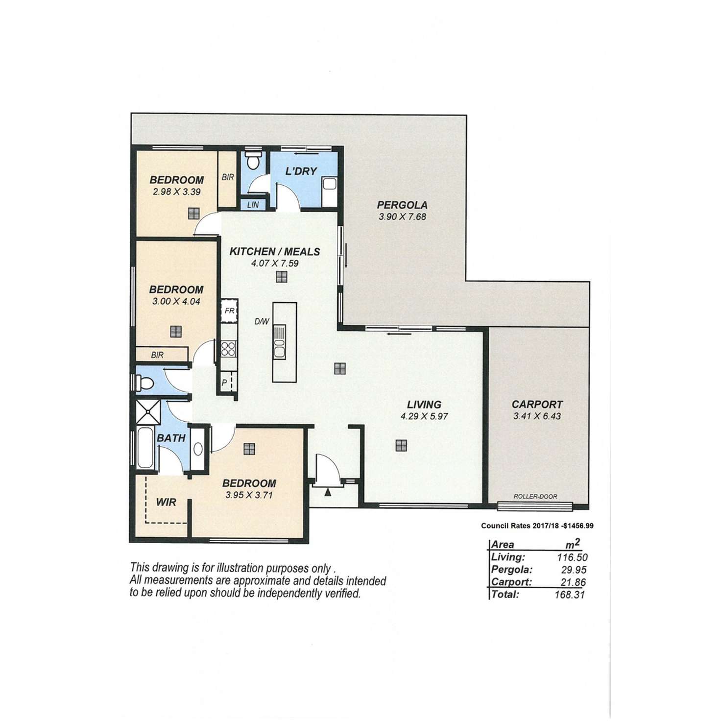 Floorplan of Homely house listing, 8 Emerald Boulevard, Aldinga Beach SA 5173