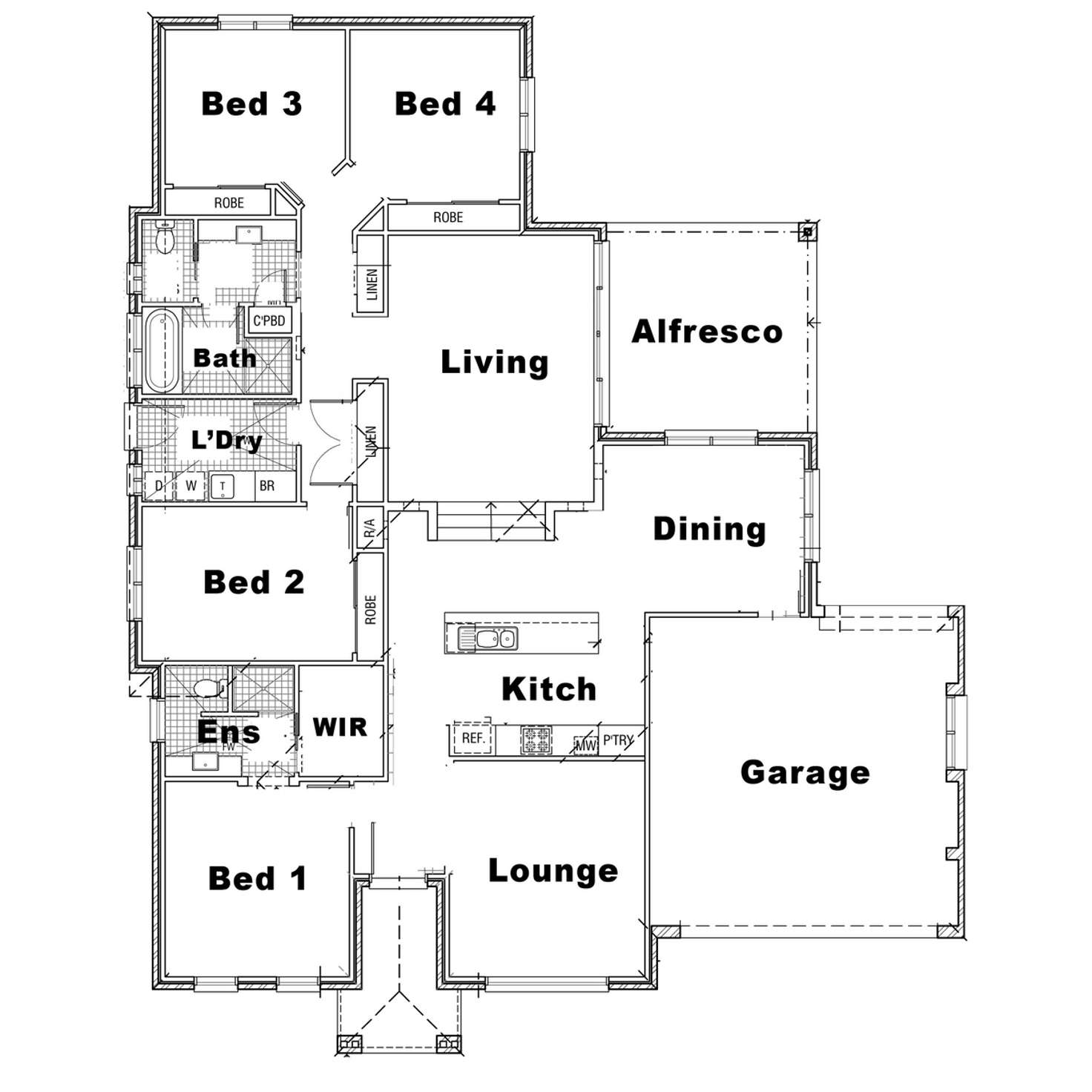 Floorplan of Homely house listing, 20 Marylands Way, Bourkelands NSW 2650