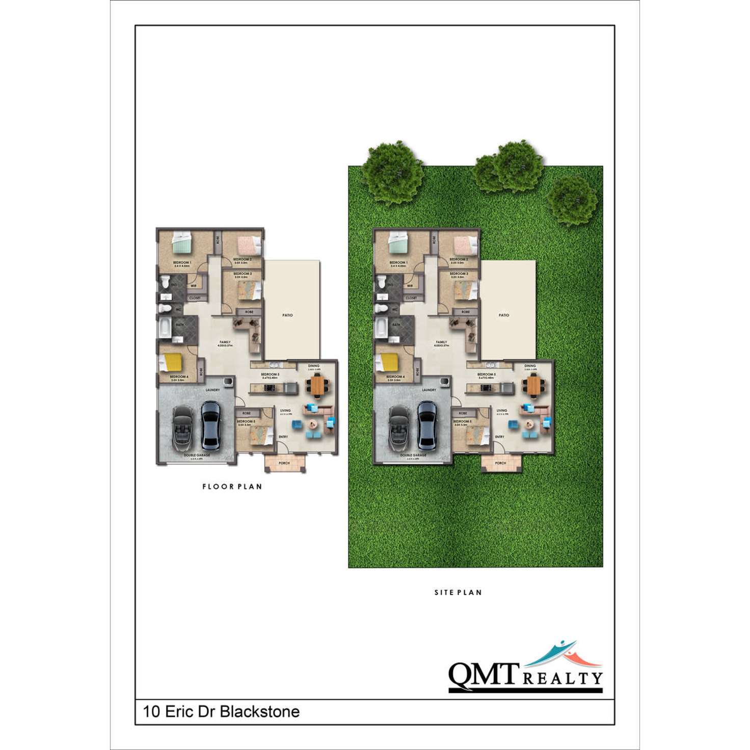 Floorplan of Homely house listing, 10 Eric Drive, Blackstone QLD 4304