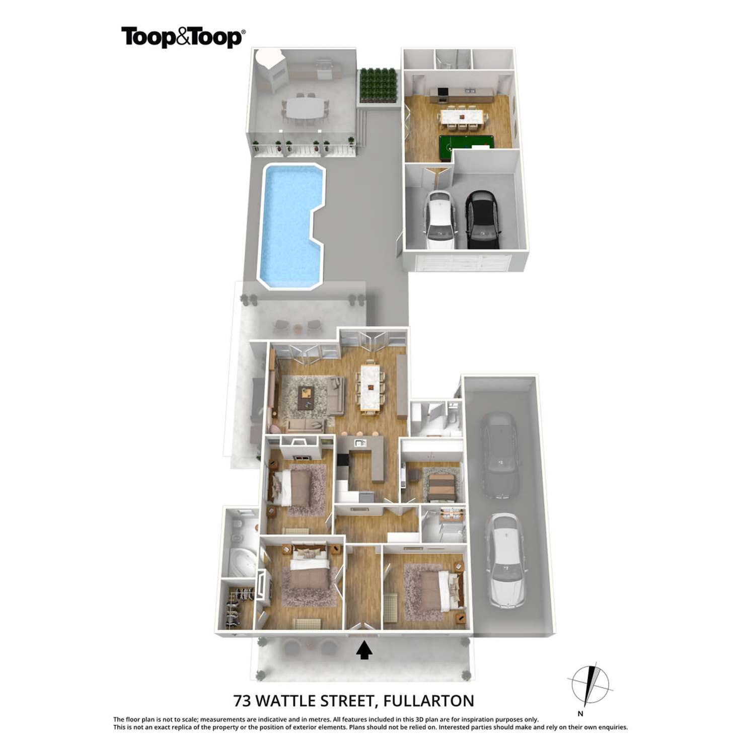 Floorplan of Homely house listing, 73 Wattle Street, Fullarton SA 5063