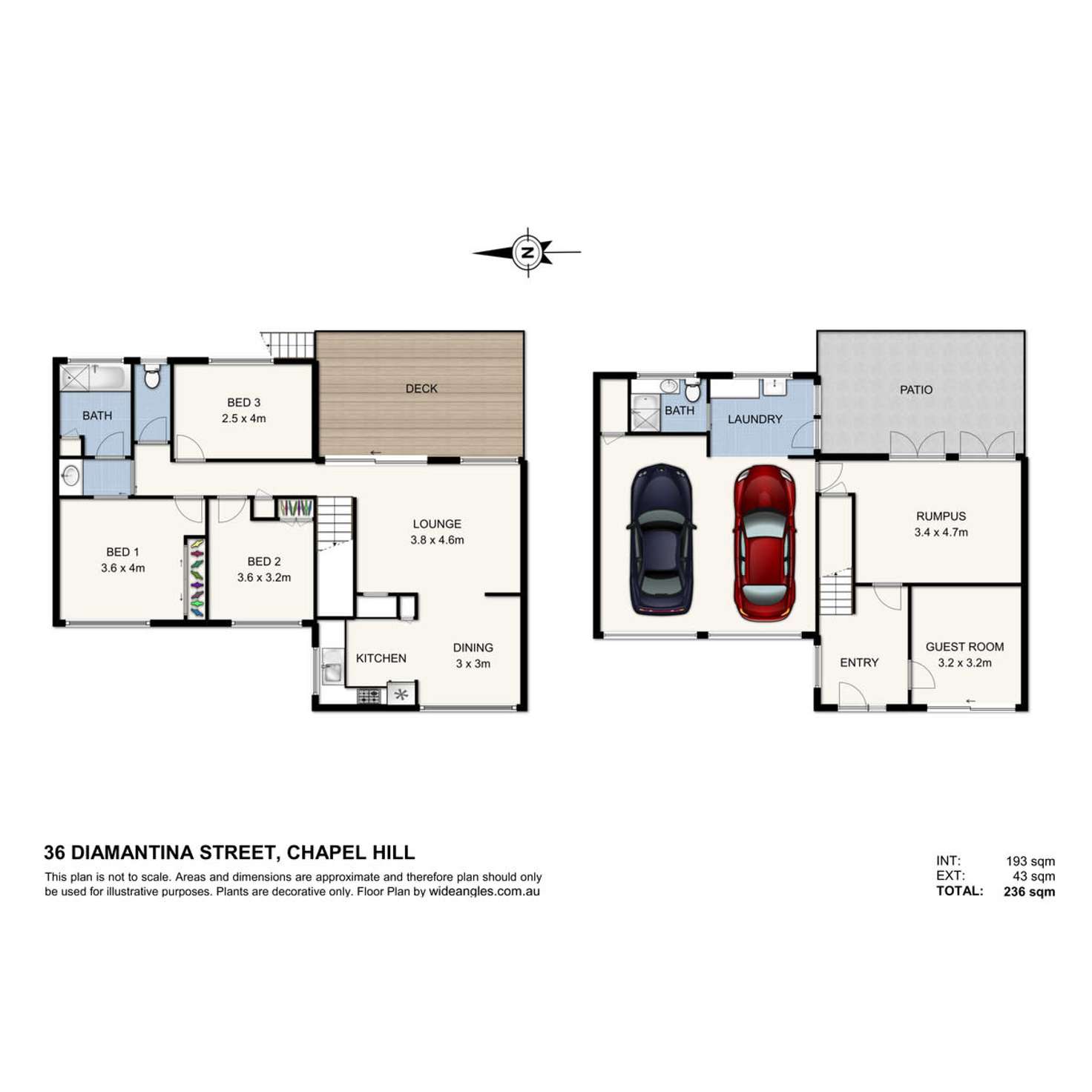 Floorplan of Homely house listing, 36 Diamantina Street, Chapel Hill QLD 4069