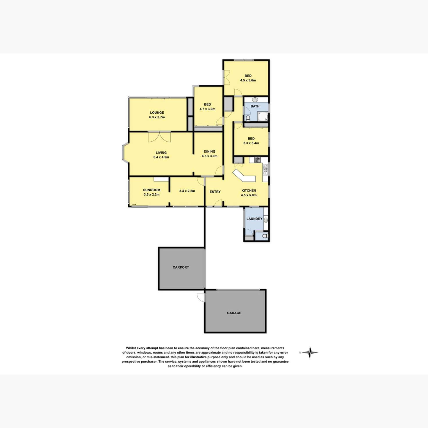 Floorplan of Homely house listing, 1 Stodart Street, Colac VIC 3250
