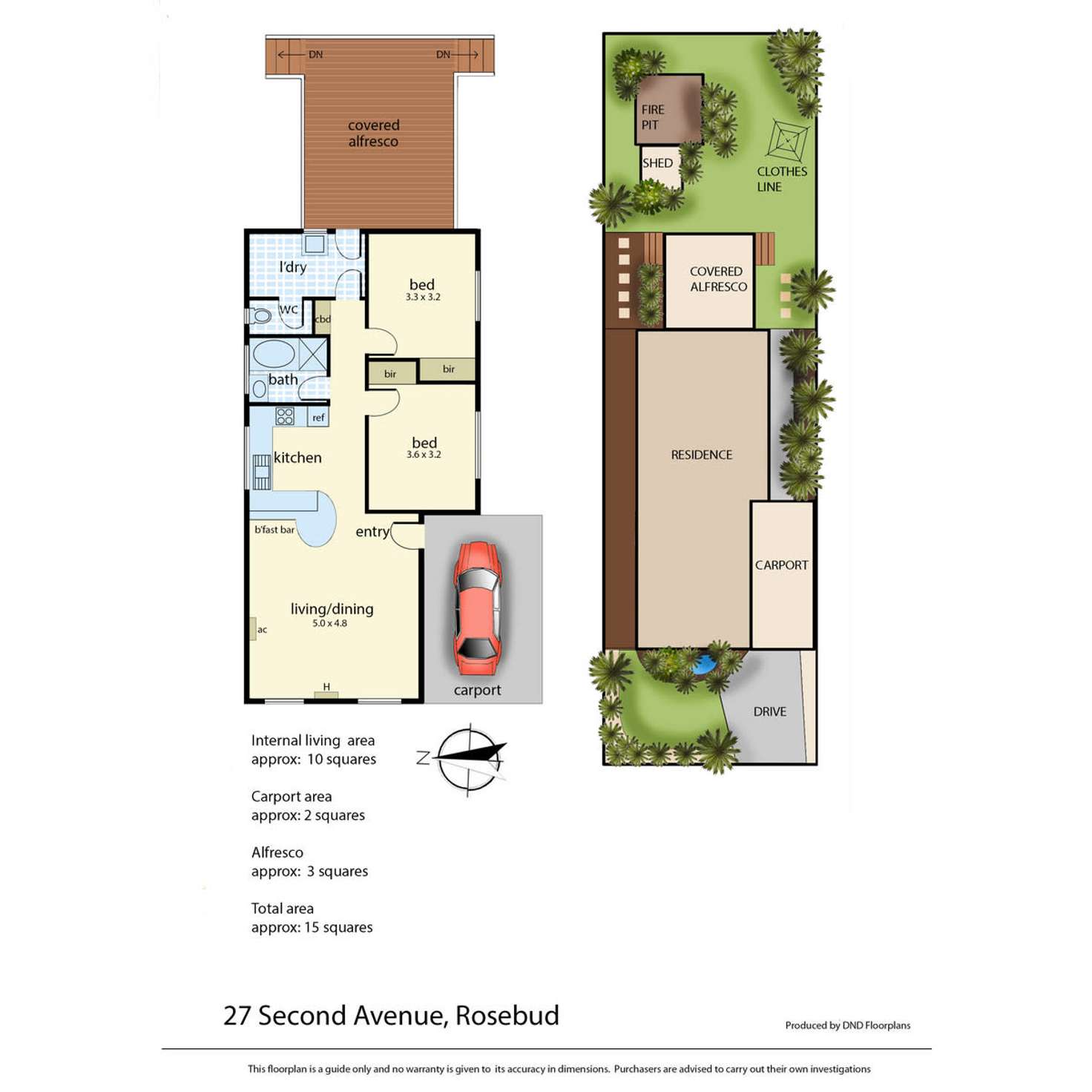 Floorplan of Homely house listing, 27 Second Avenue, Rosebud VIC 3939