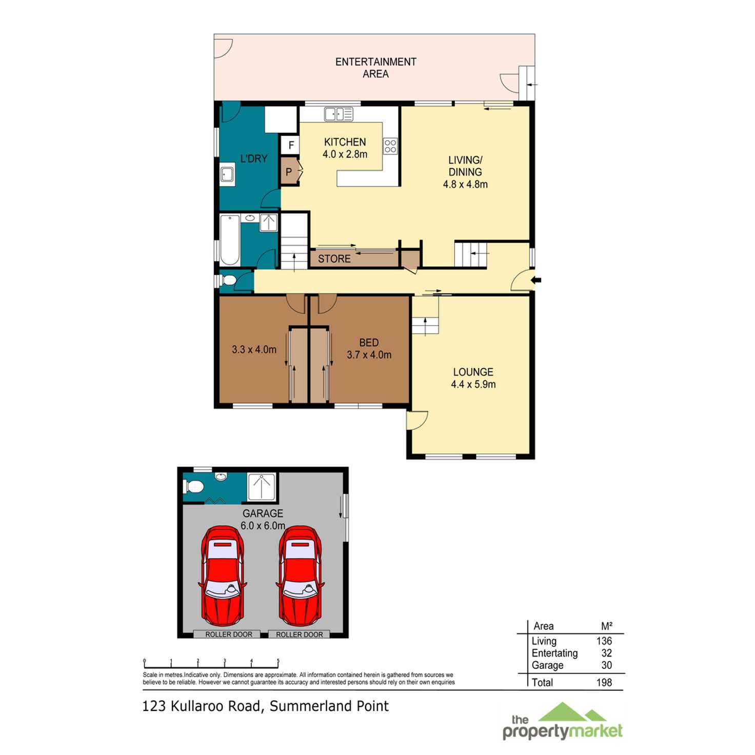 Floorplan of Homely house listing, 123 Kullaroo Road, Summerland Point NSW 2259