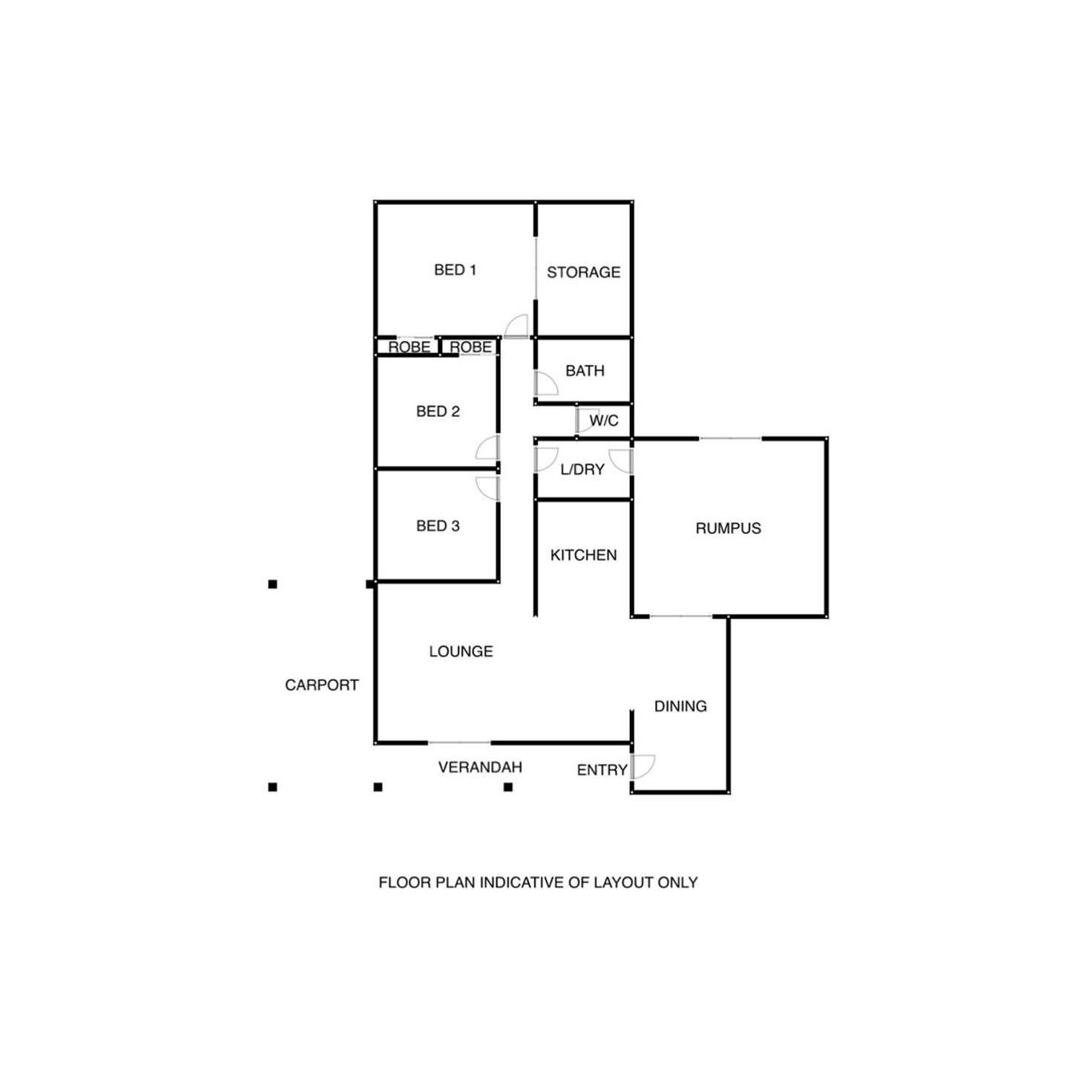 Floorplan of Homely house listing, 3 Huntingdon Street, Bethania QLD 4205