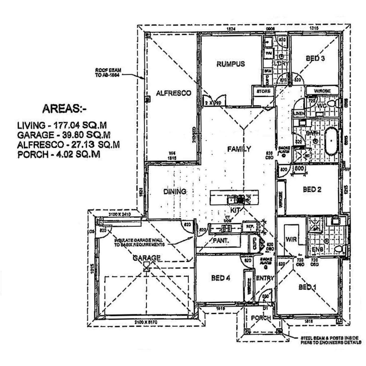 Floorplan of Homely house listing, 79 Bradman Drive, Boorooma NSW 2650