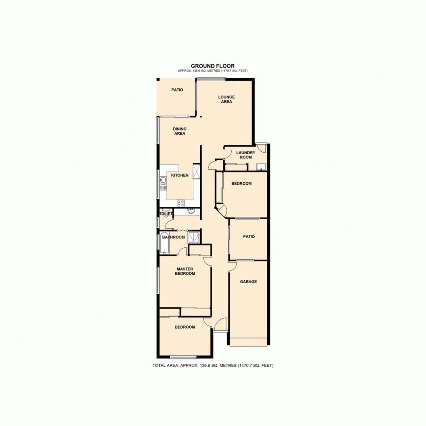 Floorplan of Homely house listing, 53 Serrata Circuit, Forest Lake QLD 4078