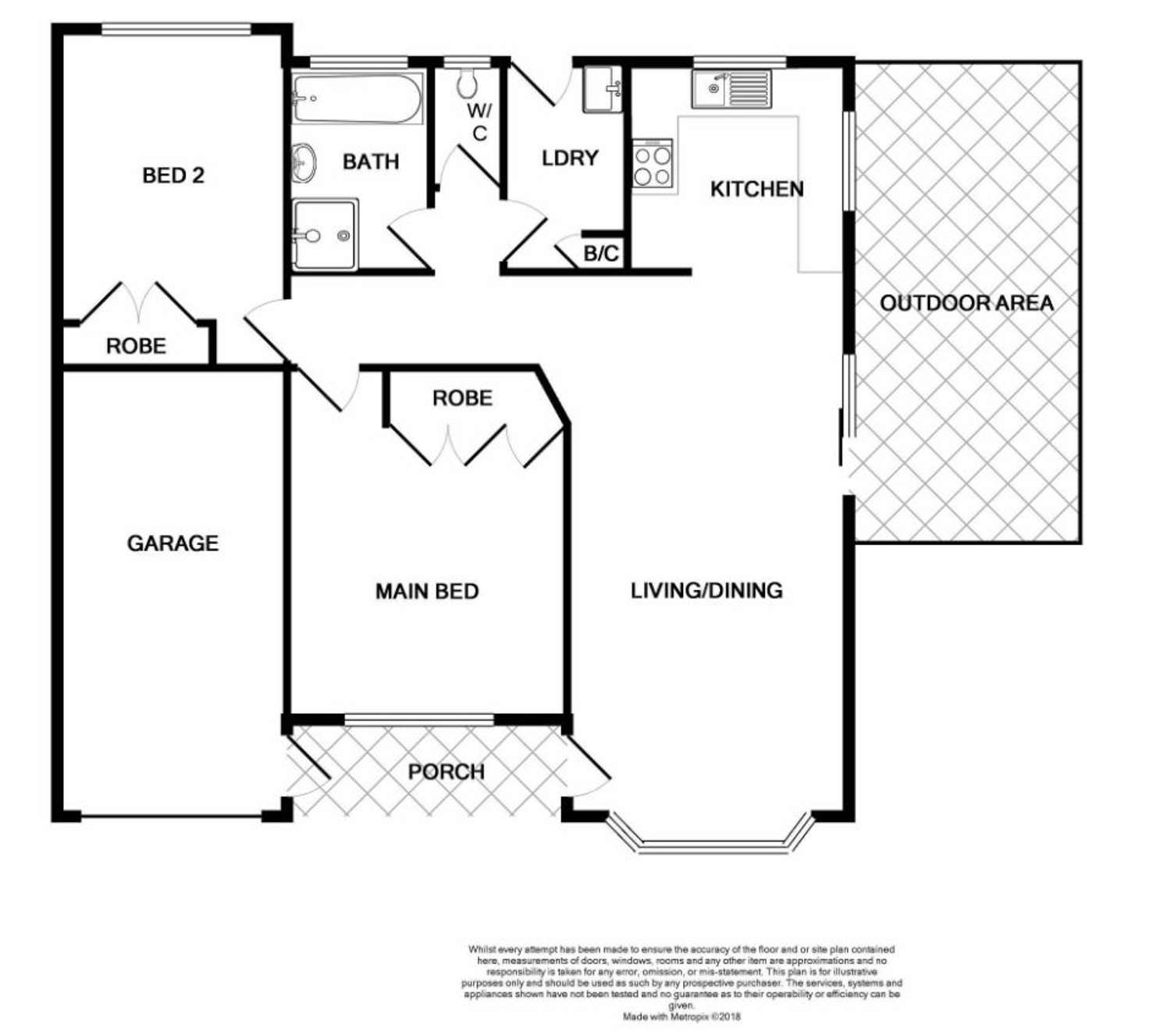 Floorplan of Homely villa listing, 4/15 Proserpine Close, Ashtonfield NSW 2323