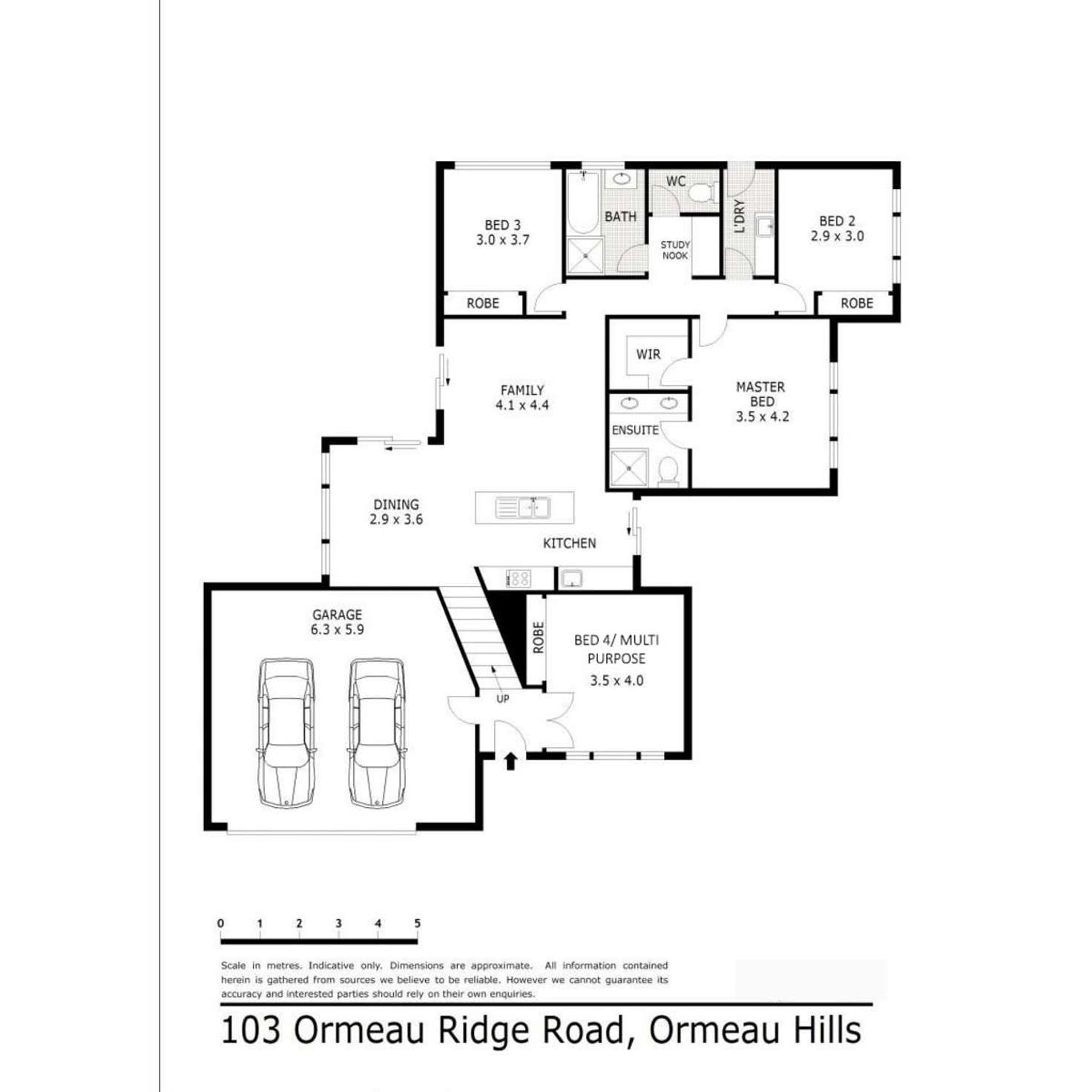 Floorplan of Homely house listing, 103 Ormeau Ridge Road, Ormeau Hills QLD 4208