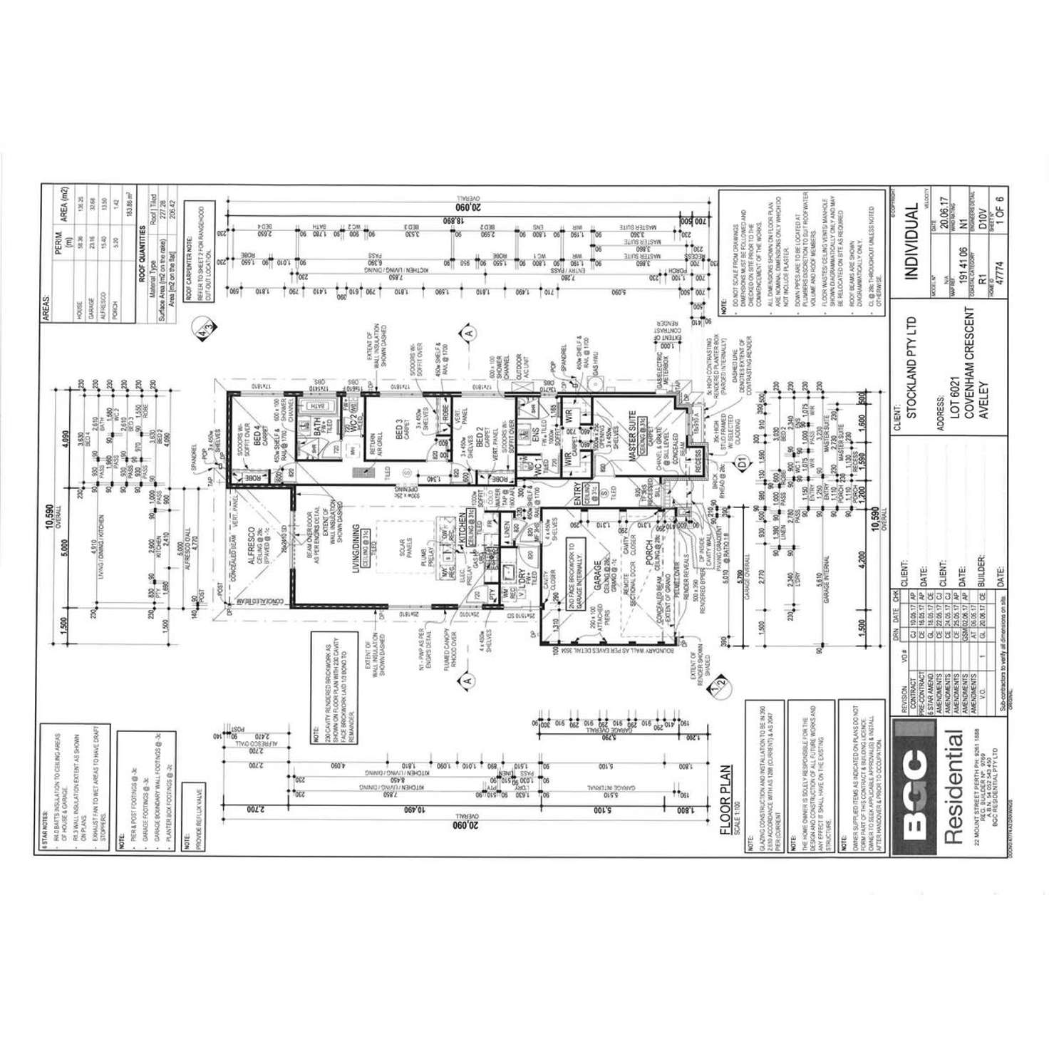 Floorplan of Homely house listing, 23 Covenham Crescent, Aveley WA 6069
