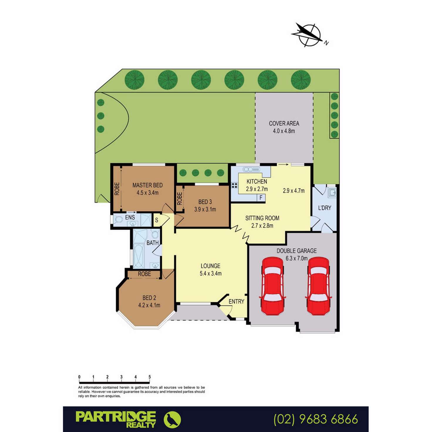 Floorplan of Homely townhouse listing, 32/3 The Cottell Way, Baulkham Hills NSW 2153