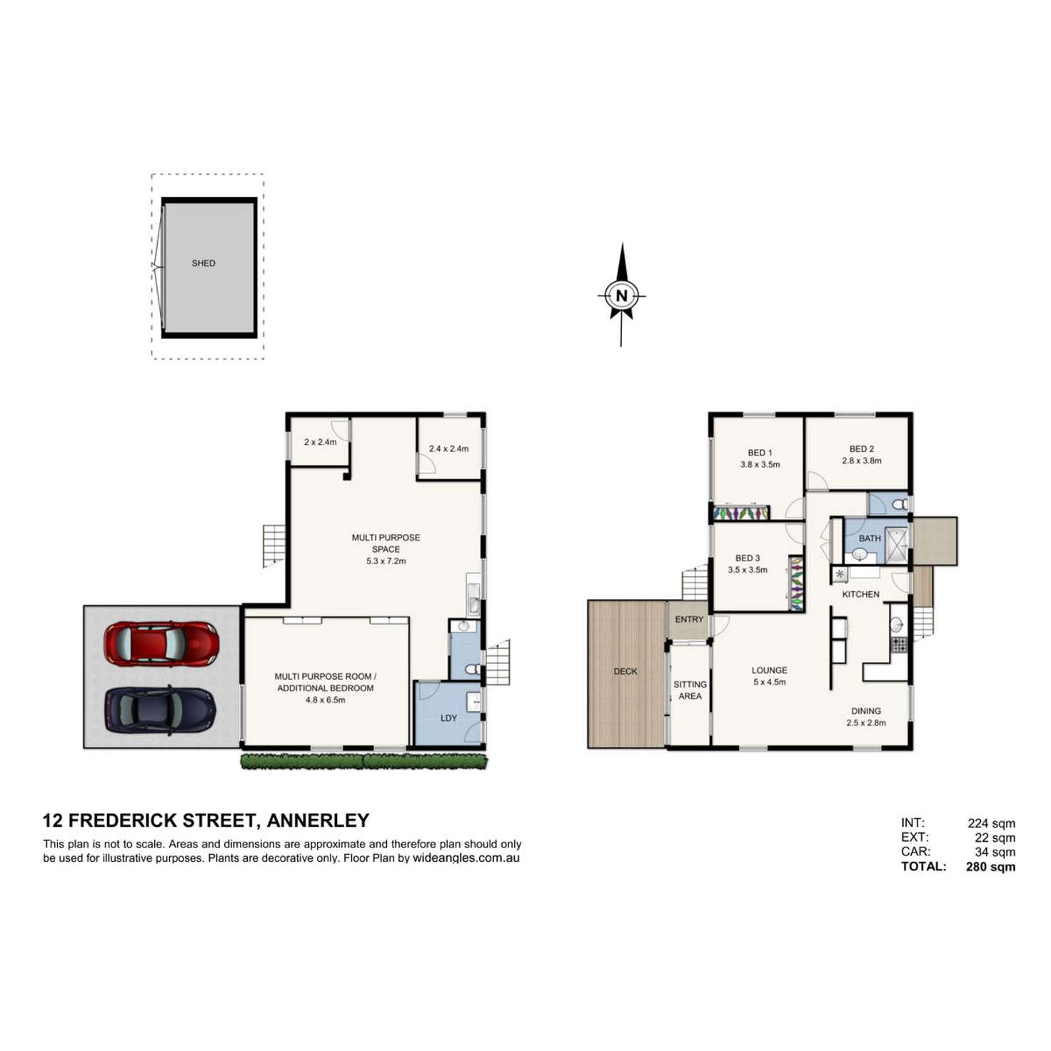 Floorplan of Homely house listing, 12 Frederick Street, Annerley QLD 4103