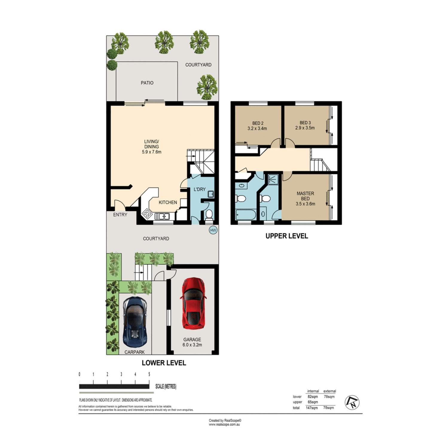 Floorplan of Homely townhouse listing, 44/105 Oldfield Road, Sinnamon Park QLD 4073