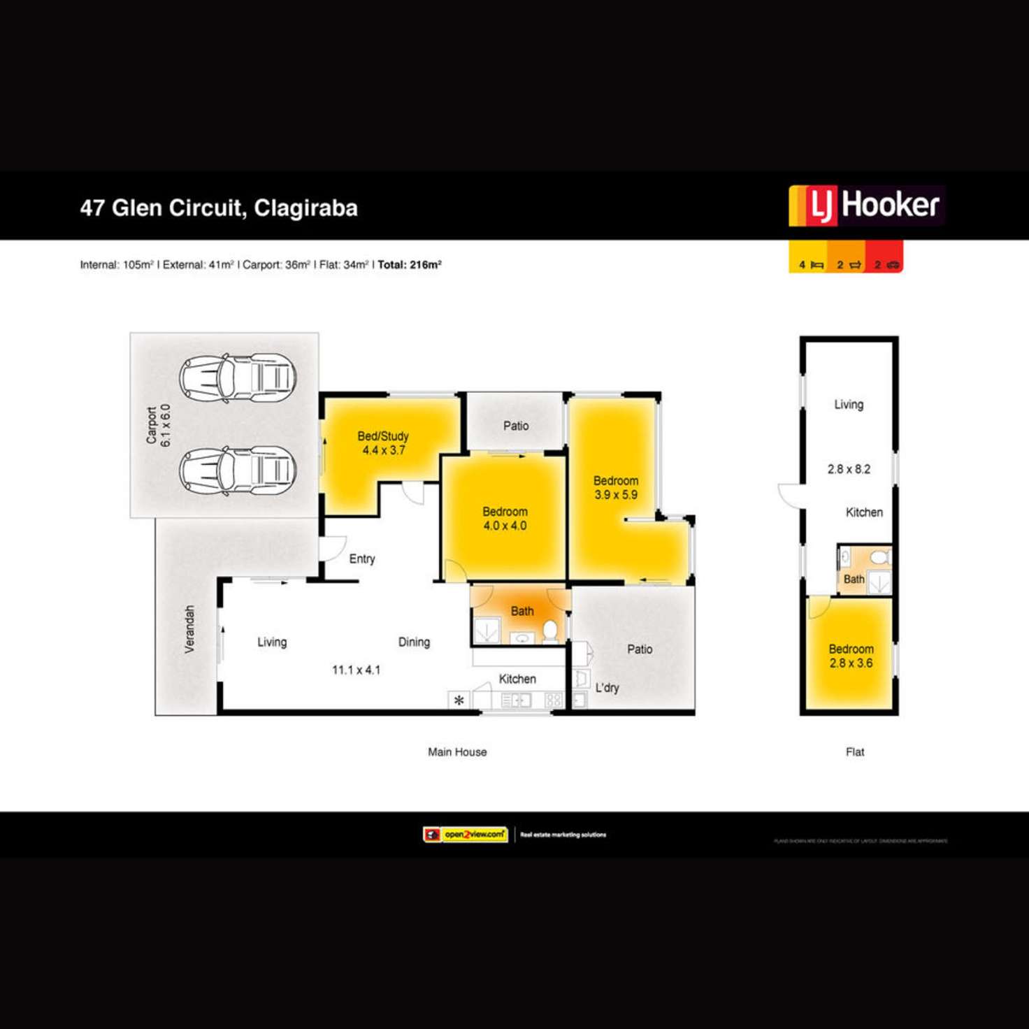 Floorplan of Homely house listing, 47 Glen Circuit, Clagiraba QLD 4211