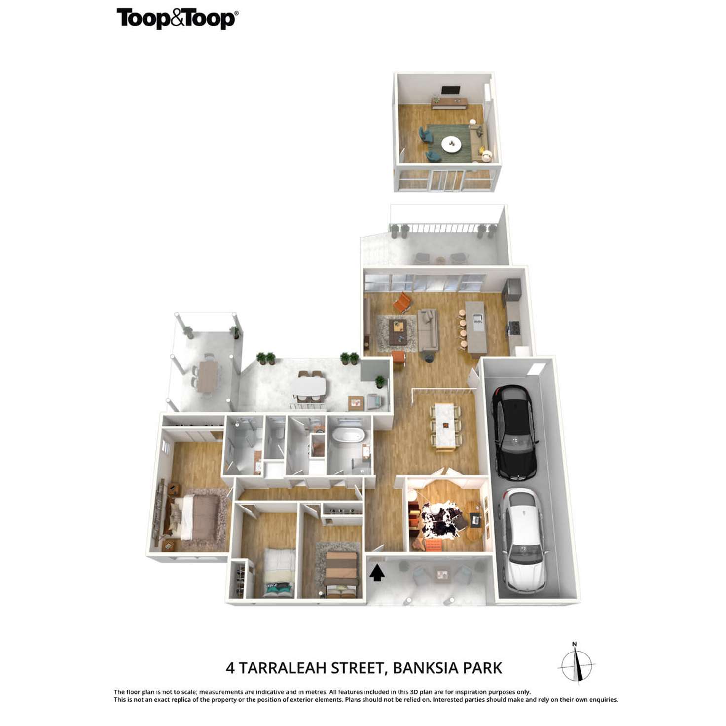 Floorplan of Homely house listing, 4 Tarraleah Street, Banksia Park SA 5091