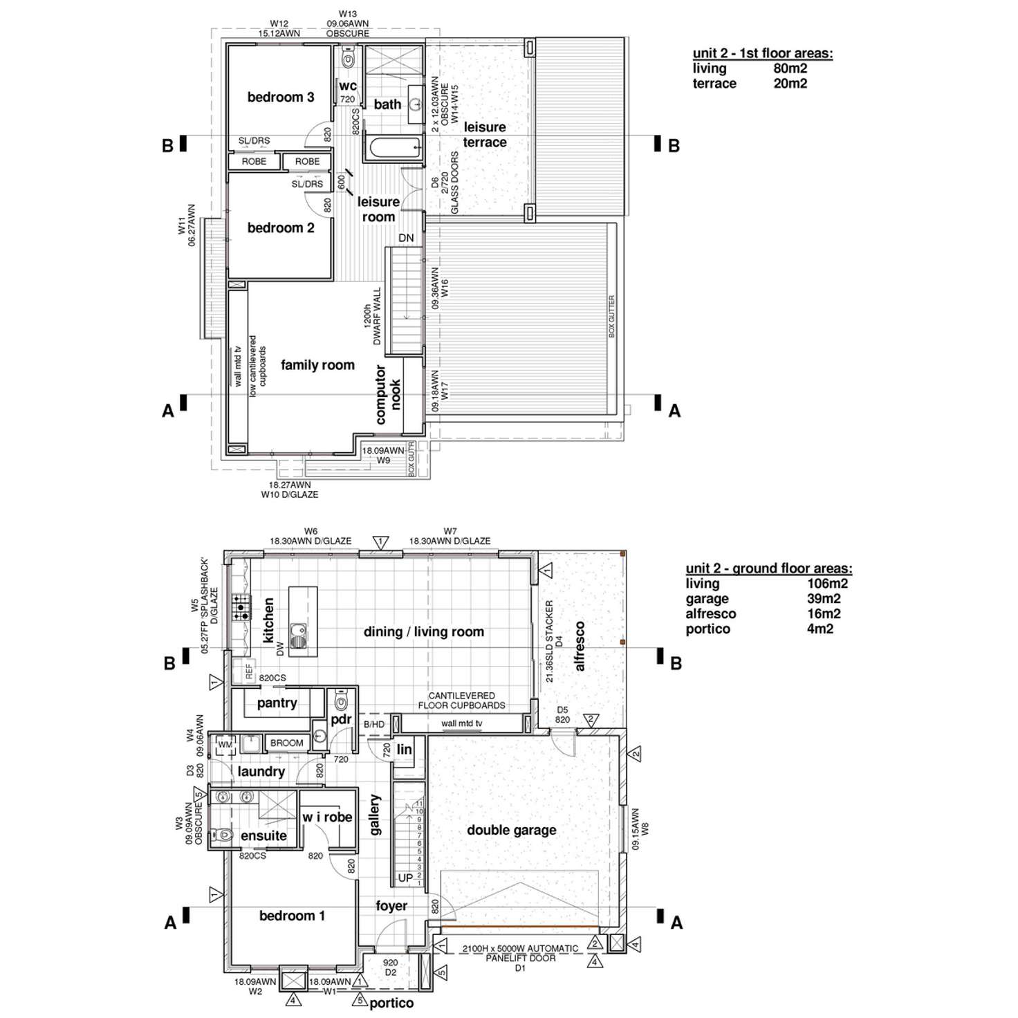 Floorplan of Homely unit listing, 2/80 Stirling Boulevard, Tatton NSW 2650