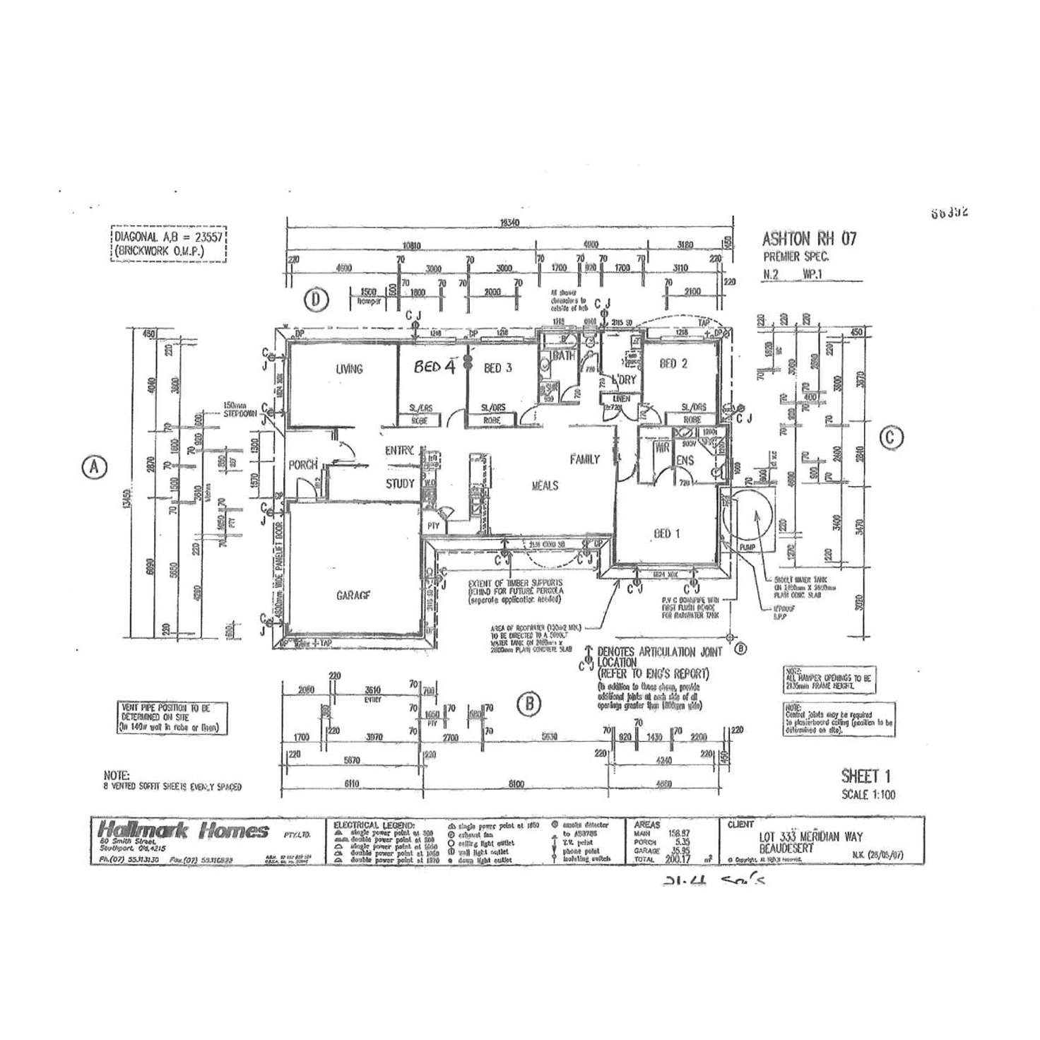 Floorplan of Homely house listing, 16 Meridian Way, Beaudesert QLD 4285