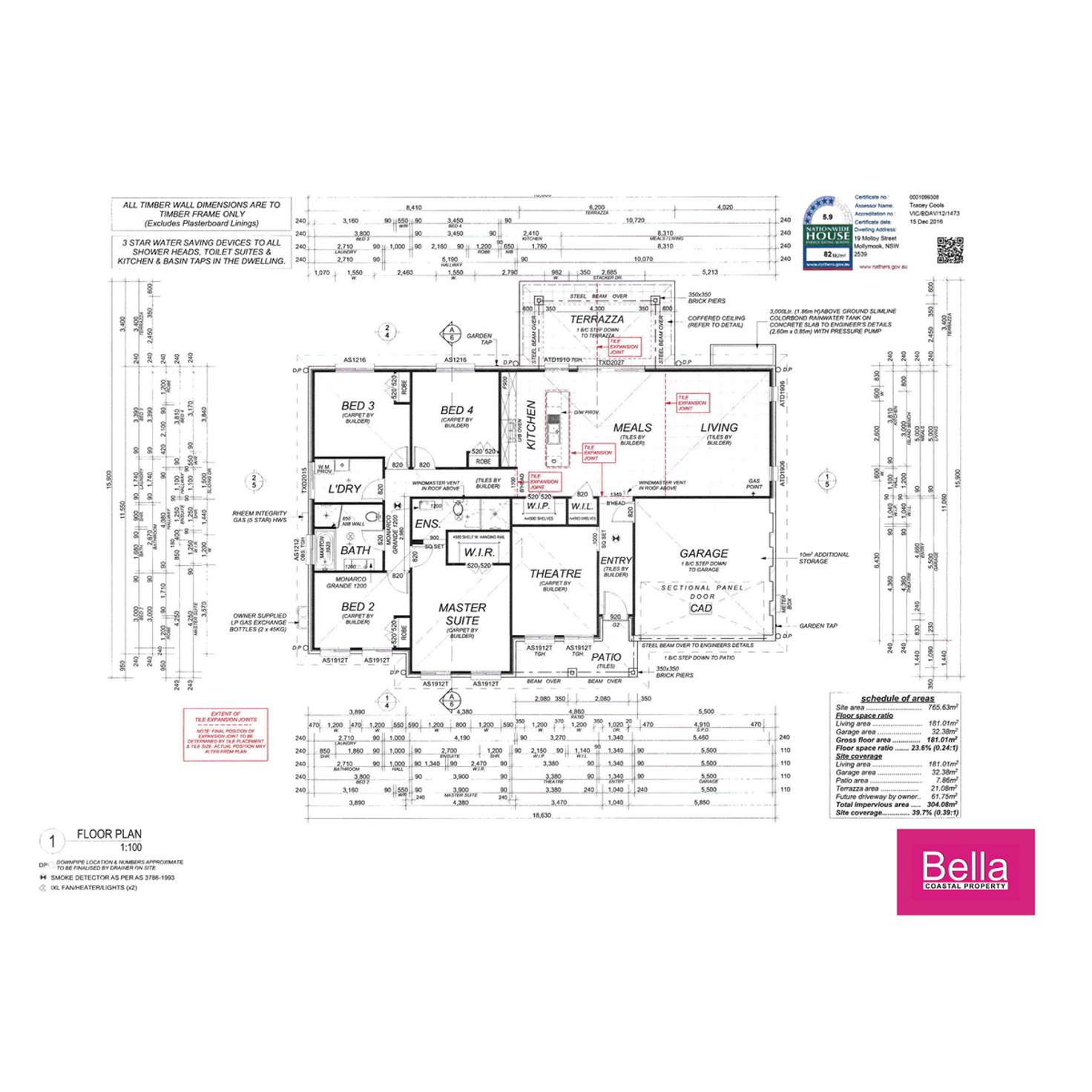 Floorplan of Homely house listing, 21 Molloy Street, Mollymook NSW 2539