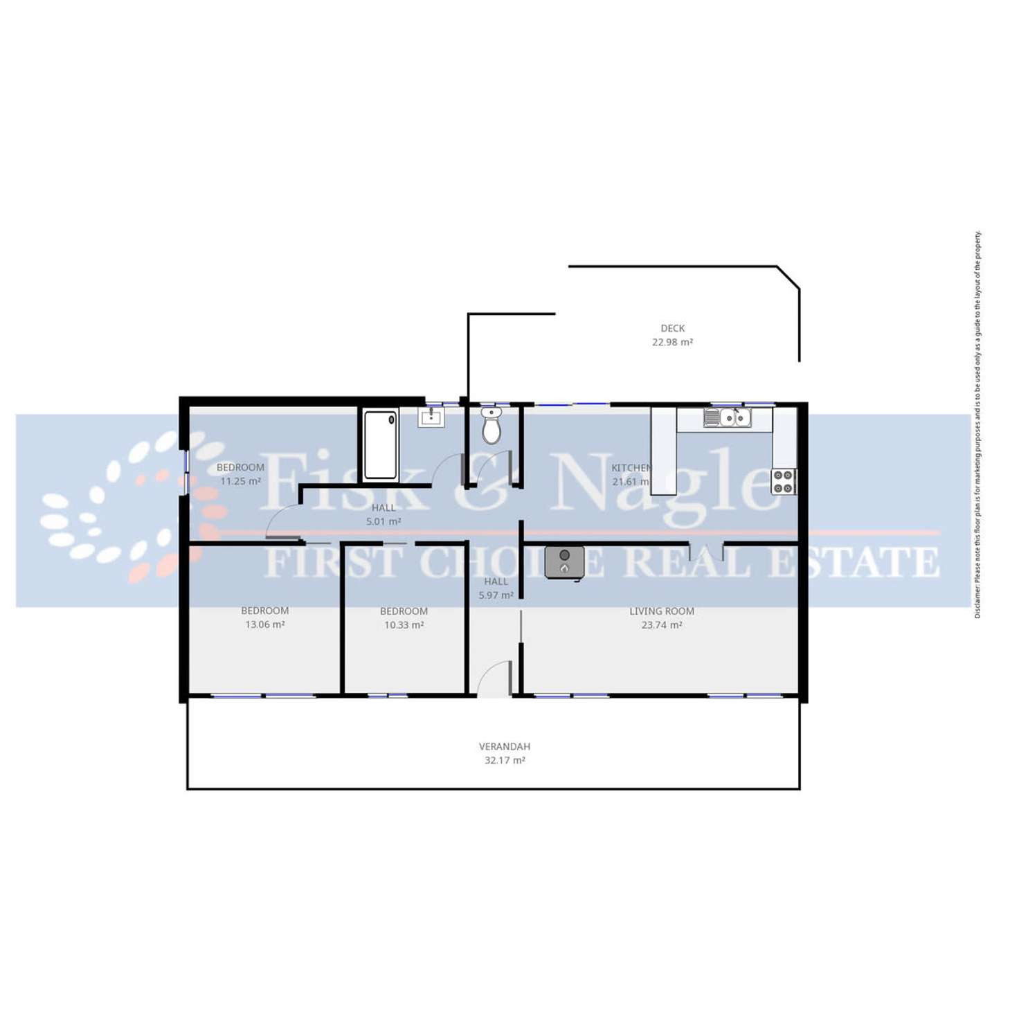 Floorplan of Homely house listing, 232 Newtown Road, Bega NSW 2550