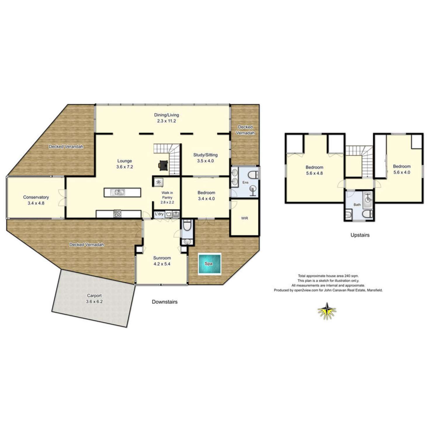Floorplan of Homely house listing, 3 Grandview Drive, Barwite VIC 3722