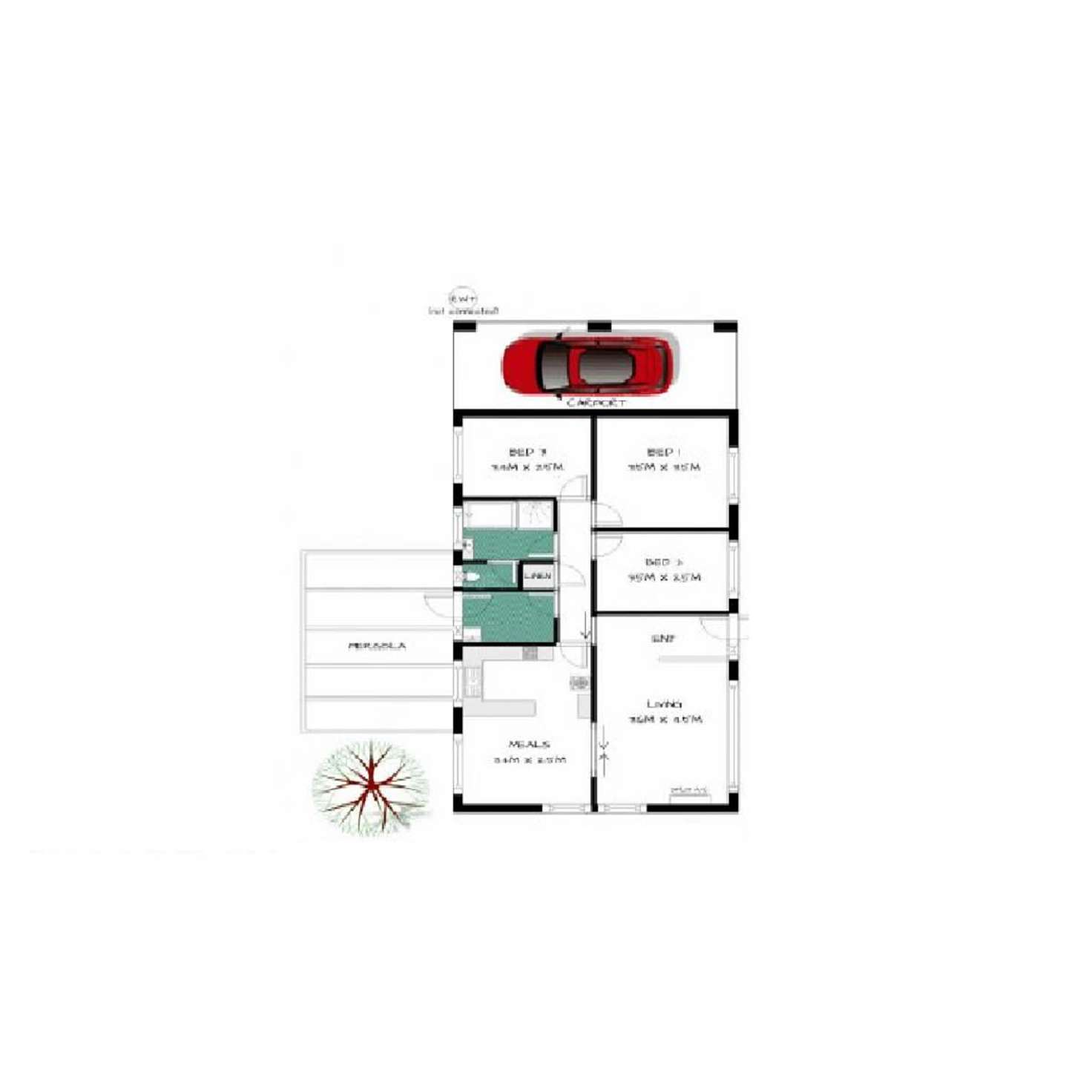 Floorplan of Homely house listing, 33 Warrigal Road, Aldinga Beach SA 5173